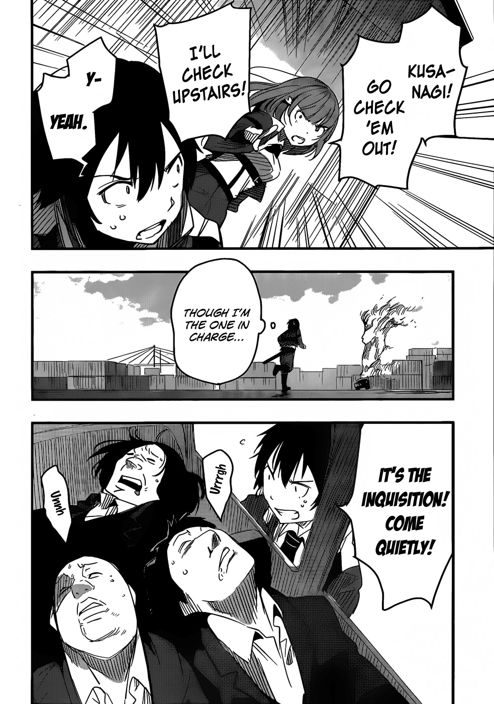 Taimadou Gakuen 35 Shiken Shoutai Chapter 7 page 16 - Chapter 7: The Incompetent Ones (Part 3)