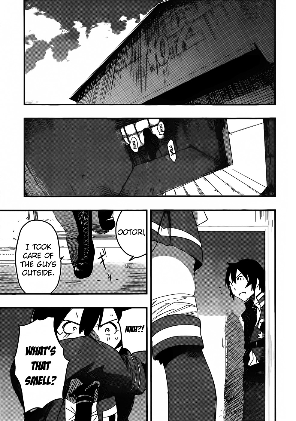 Taimadou Gakuen 35 Shiken Shoutai Chapter 7 page 17 - Chapter 7: The Incompetent Ones (Part 3)