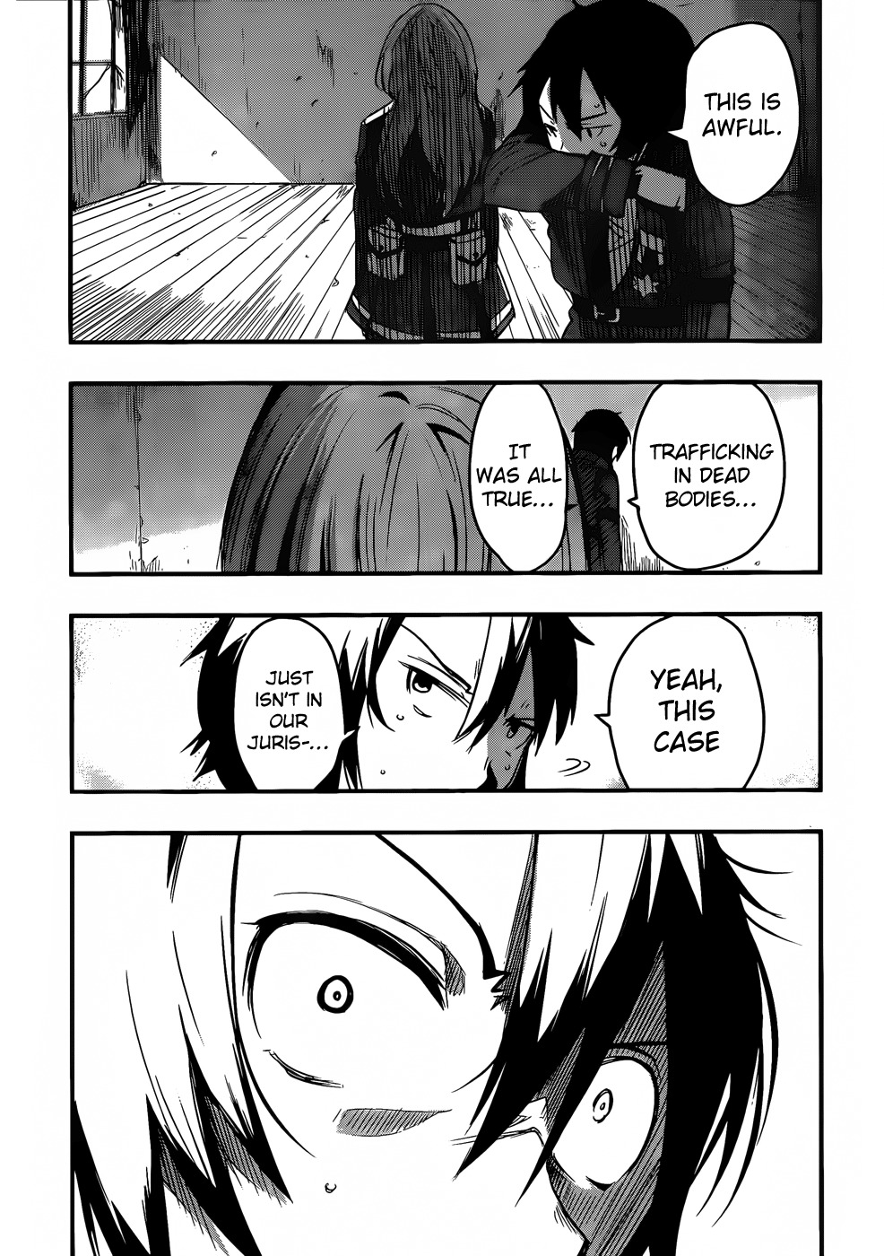 Taimadou Gakuen 35 Shiken Shoutai Chapter 7 page 19 - Chapter 7: The Incompetent Ones (Part 3)