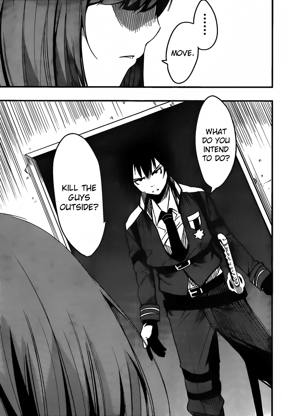 Taimadou Gakuen 35 Shiken Shoutai Chapter 7 page 23 - Chapter 7: The Incompetent Ones (Part 3)