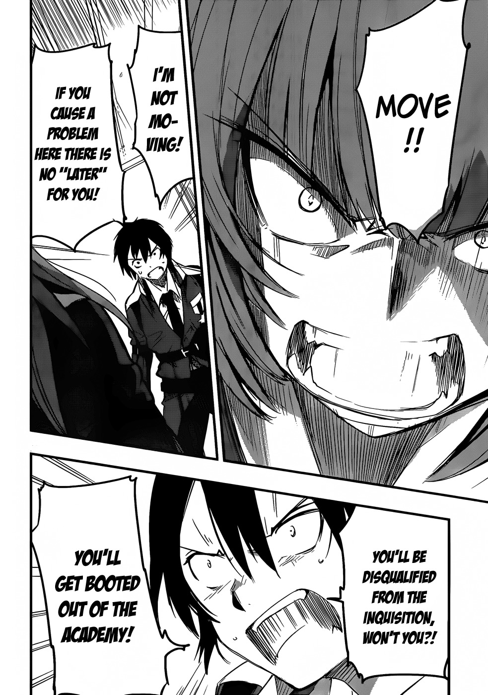 Taimadou Gakuen 35 Shiken Shoutai Chapter 7 page 24 - Chapter 7: The Incompetent Ones (Part 3)