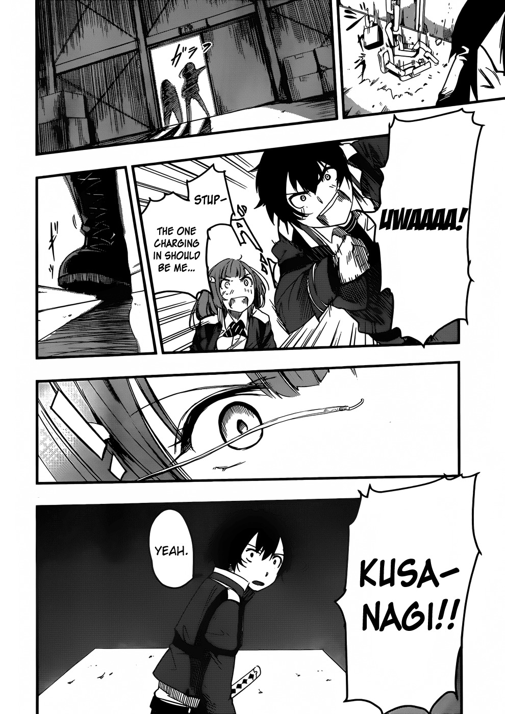 Taimadou Gakuen 35 Shiken Shoutai Chapter 7 page 7 - Chapter 7: The Incompetent Ones (Part 3)