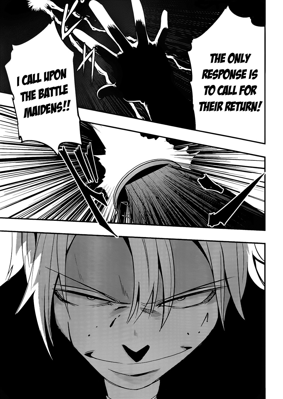 Taimadou Gakuen 35 Shiken Shoutai Chapter 8 page 32 - Chapter 8: The Incompetent Ones (Part 4)