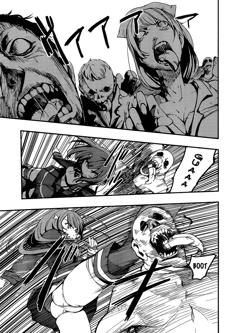 Taimadou Gakuen 35 Shiken Shoutai Chapter 9 page 12 - Chapter 9: Call of Heroes (Part 1)