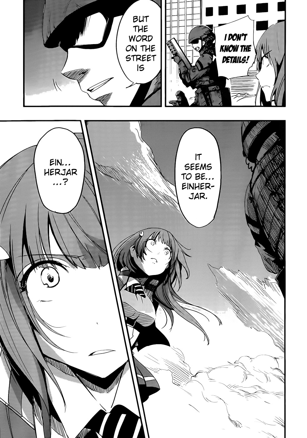 Taimadou Gakuen 35 Shiken Shoutai Chapter 9 page 16 - Chapter 9: Call of Heroes (Part 1)