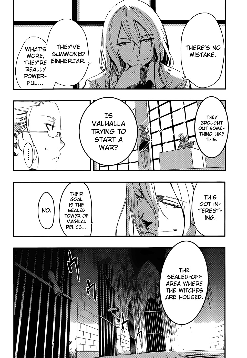 Taimadou Gakuen 35 Shiken Shoutai Chapter 9 page 19 - Chapter 9: Call of Heroes (Part 1)