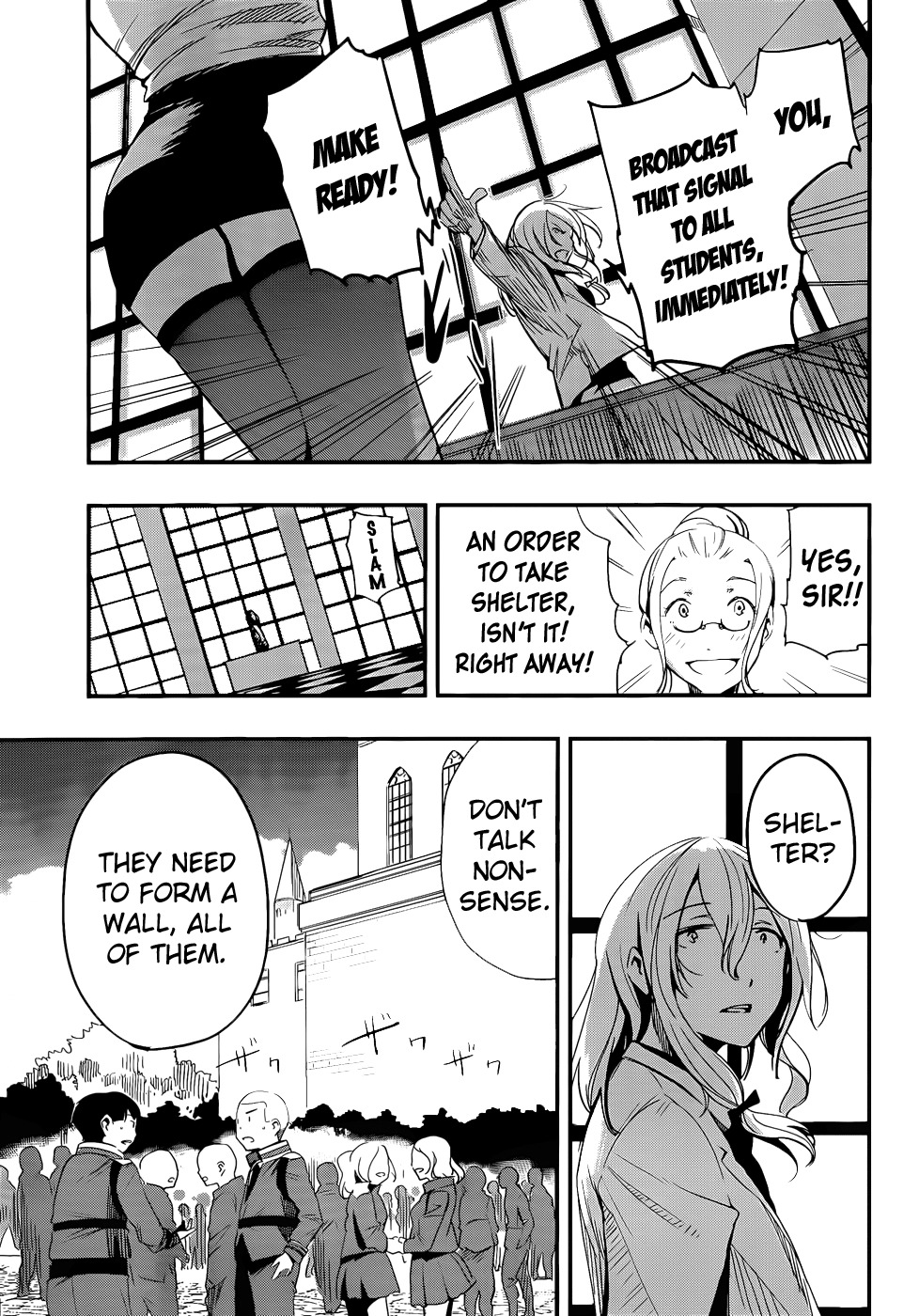 Taimadou Gakuen 35 Shiken Shoutai Chapter 9 page 20 - Chapter 9: Call of Heroes (Part 1)