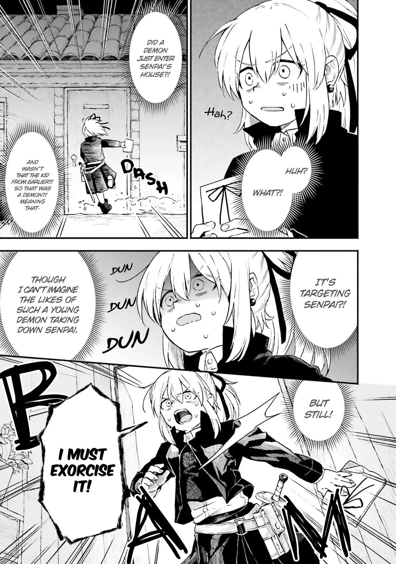 Taimashi to Akuma-chan Chapter 10 page 3 - Chapter 10: Exorcist-chan and Demon-chan 1