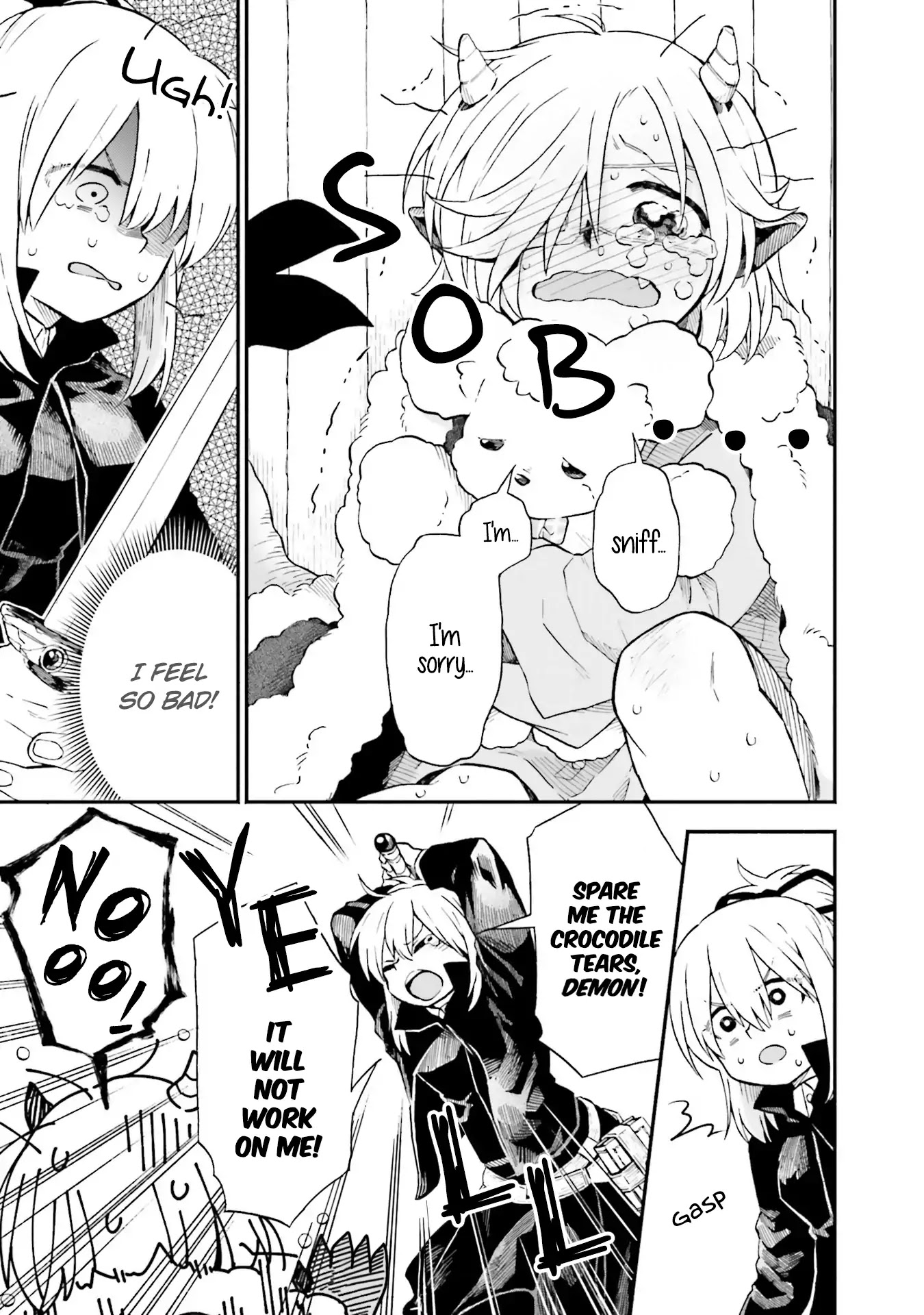Taimashi to Akuma-chan Chapter 10 page 5 - Chapter 10: Exorcist-chan and Demon-chan 1