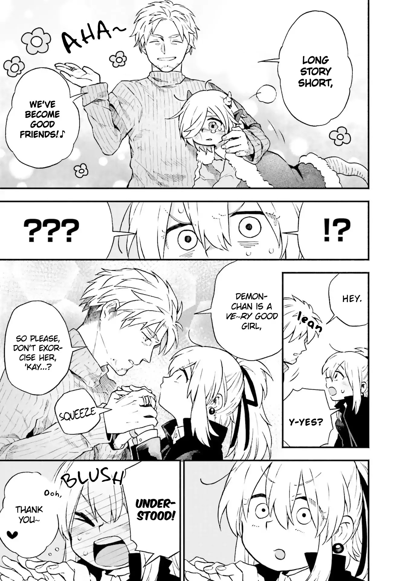 Taimashi to Akuma-chan Chapter 10 page 9 - Chapter 10: Exorcist-chan and Demon-chan 1
