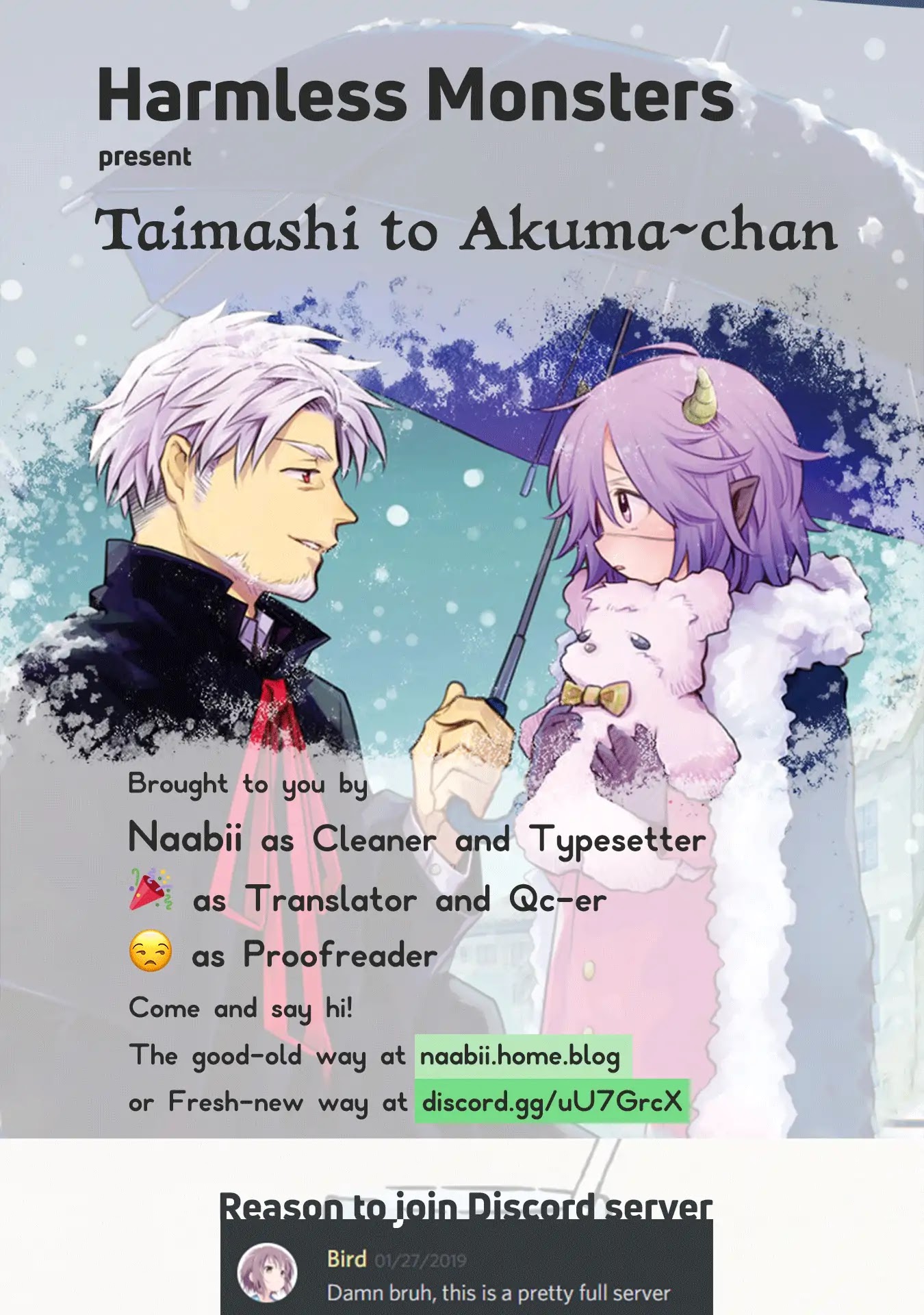 Taimashi to Akuma-chan Chapter 11 page 9 - Chapter 11: Exorcist-chan and Demon-chan 2
