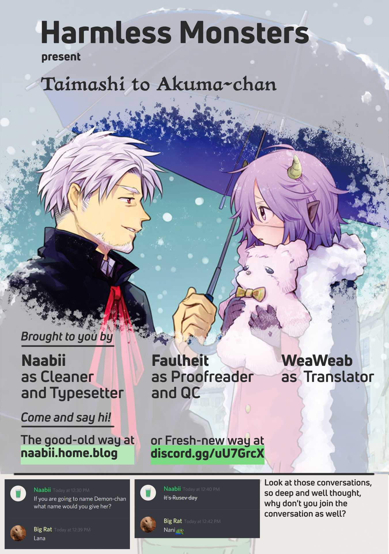 Taimashi to Akuma-chan Chapter 12 page 14 - Chapter 12: Exorcist and XXX-chan