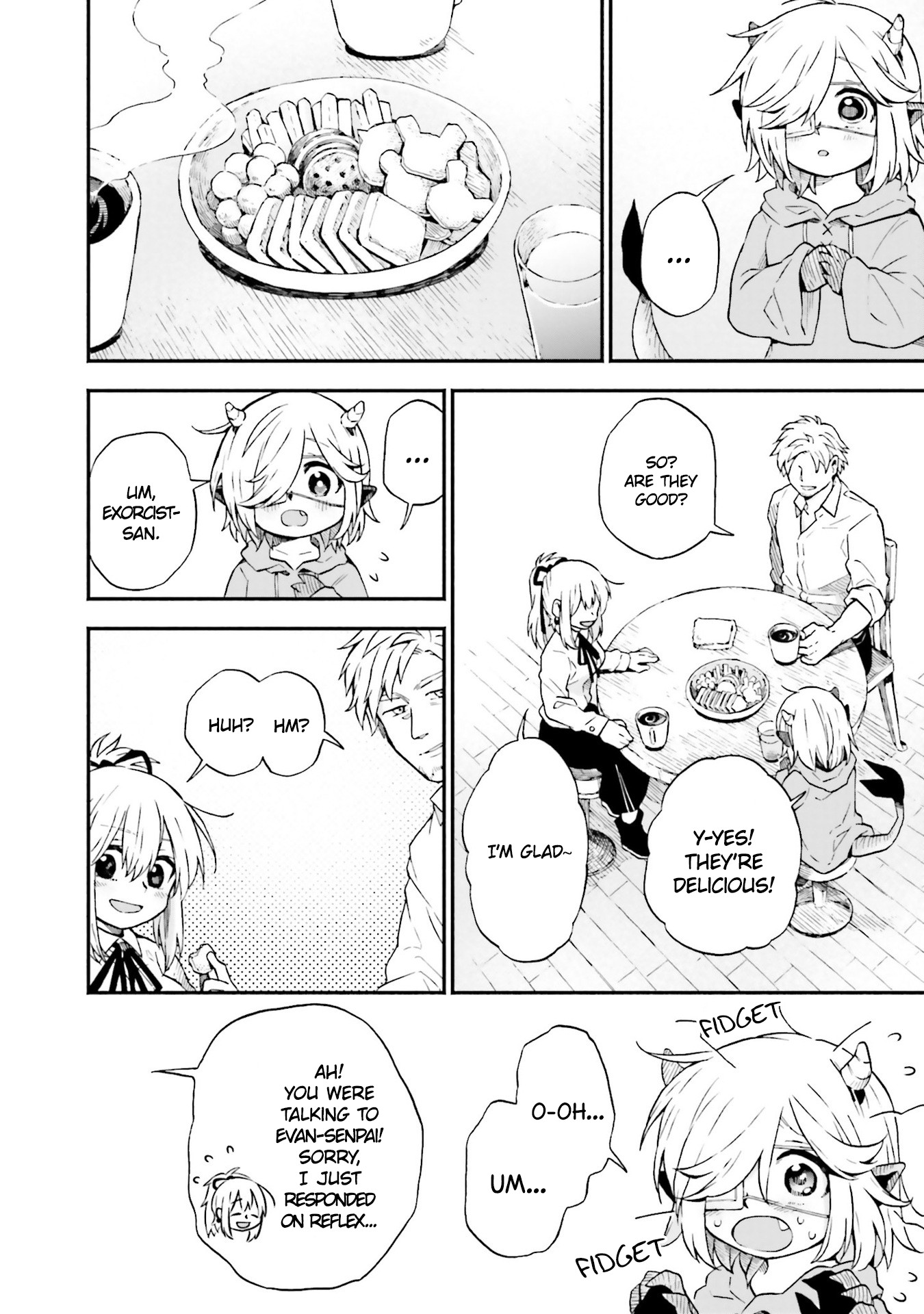 Taimashi to Akuma-chan Chapter 12 page 4 - Chapter 12: Exorcist and XXX-chan