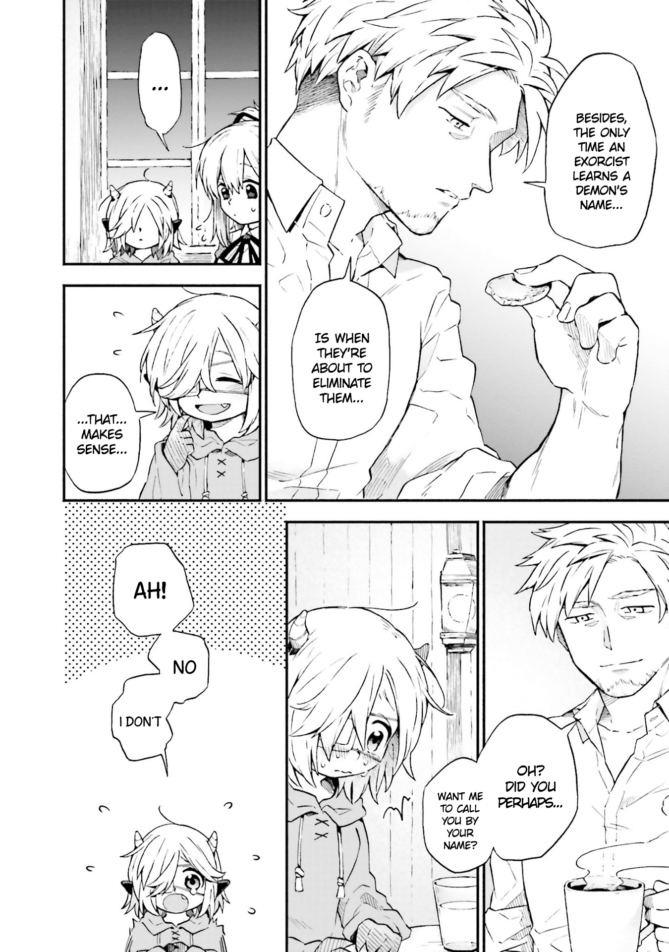 Taimashi to Akuma-chan Chapter 12 page 6 - Chapter 12: Exorcist and XXX-chan