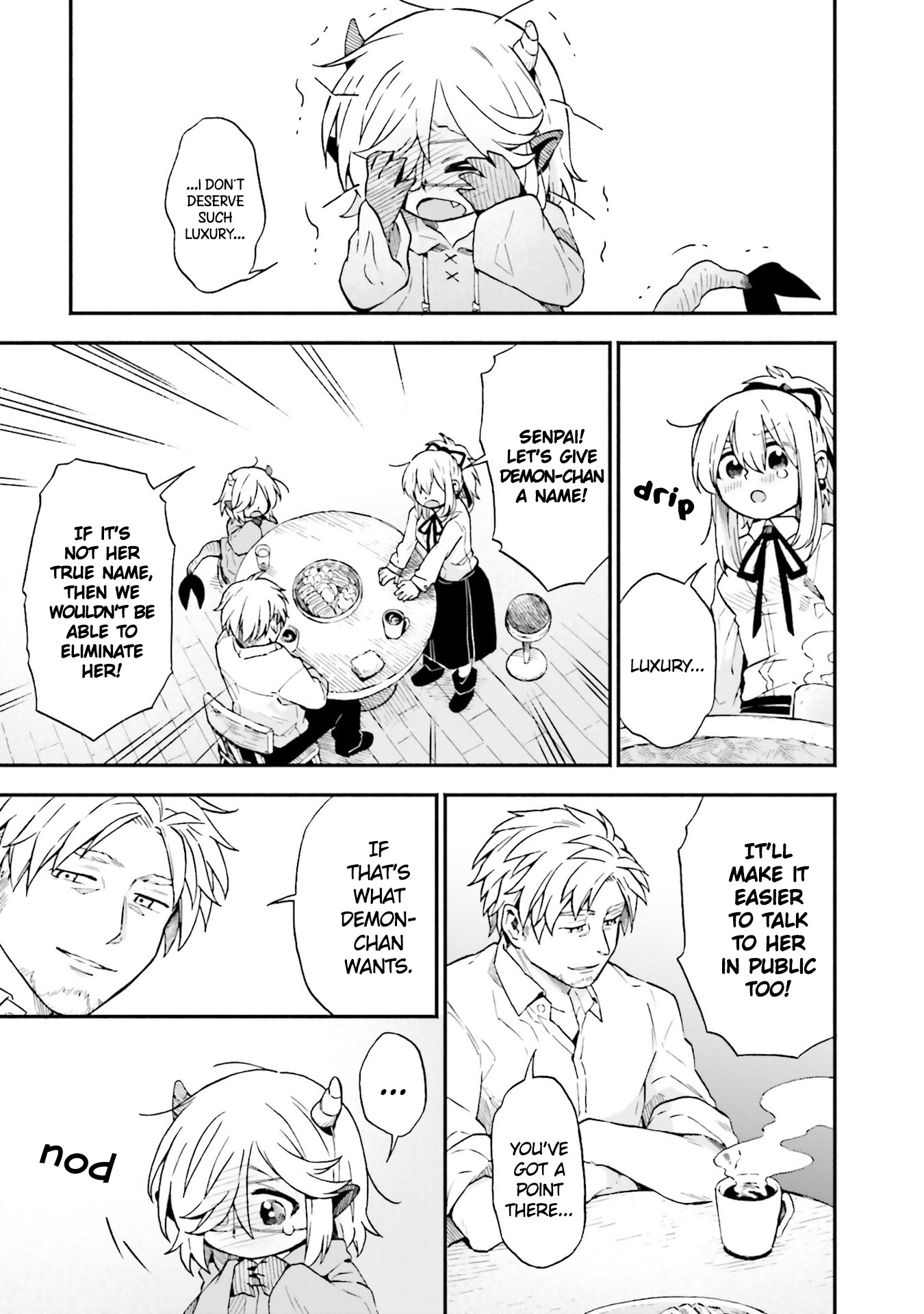 Taimashi to Akuma-chan Chapter 12 page 7 - Chapter 12: Exorcist and XXX-chan