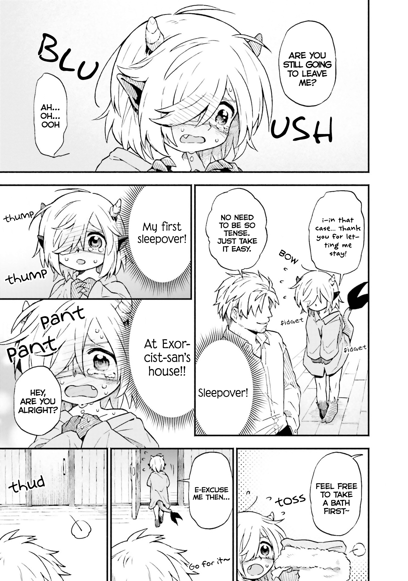 Taimashi to Akuma-chan Chapter 13 page 3 - Chapter 13: Sleepover and Demon-chan