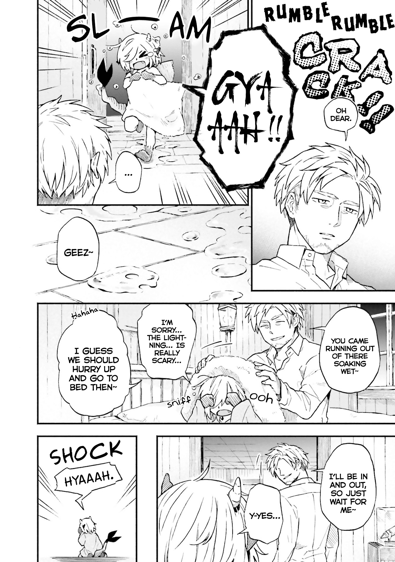 Taimashi to Akuma-chan Chapter 13 page 4 - Chapter 13: Sleepover and Demon-chan
