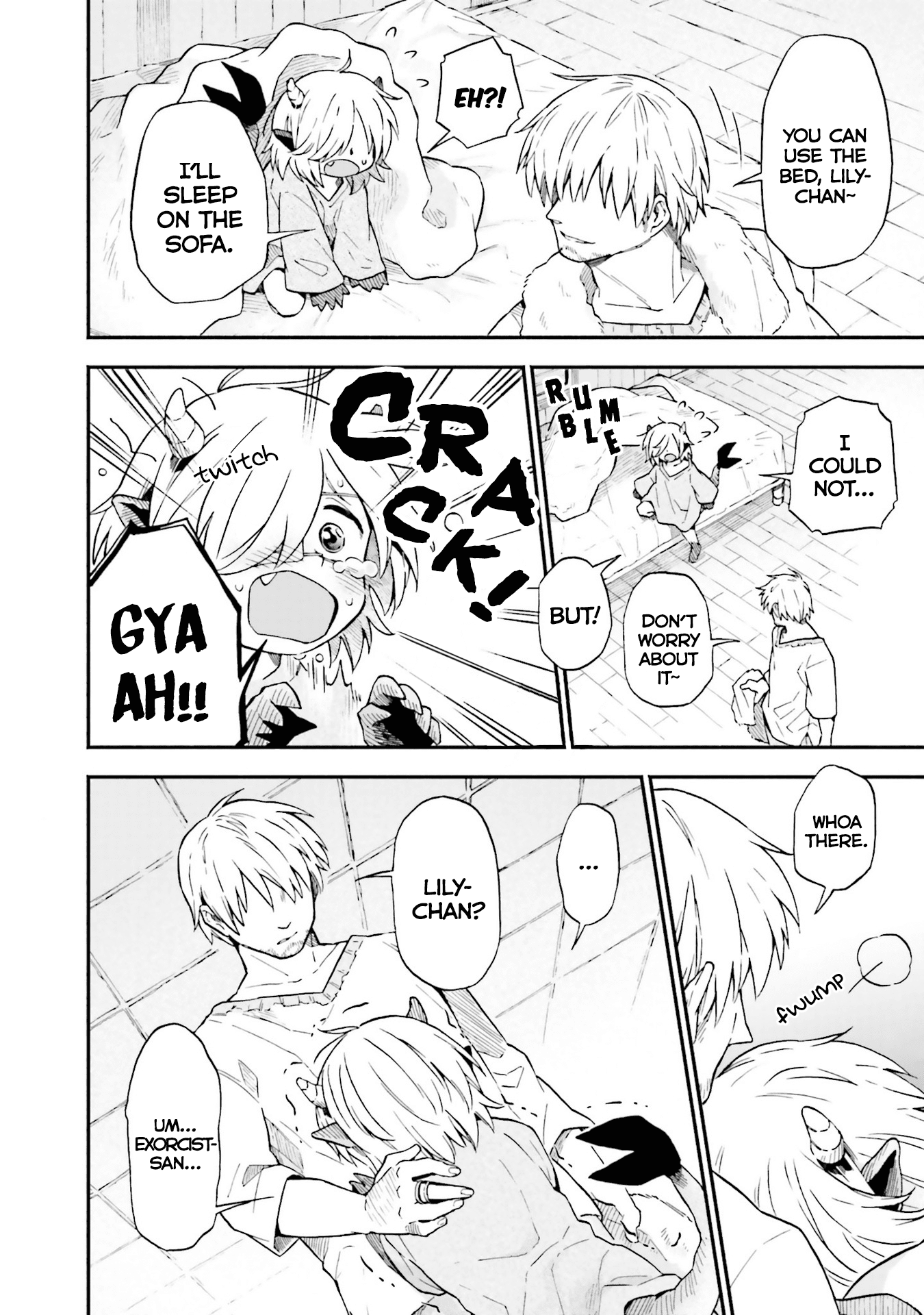 Taimashi to Akuma-chan Chapter 13 page 6 - Chapter 13: Sleepover and Demon-chan