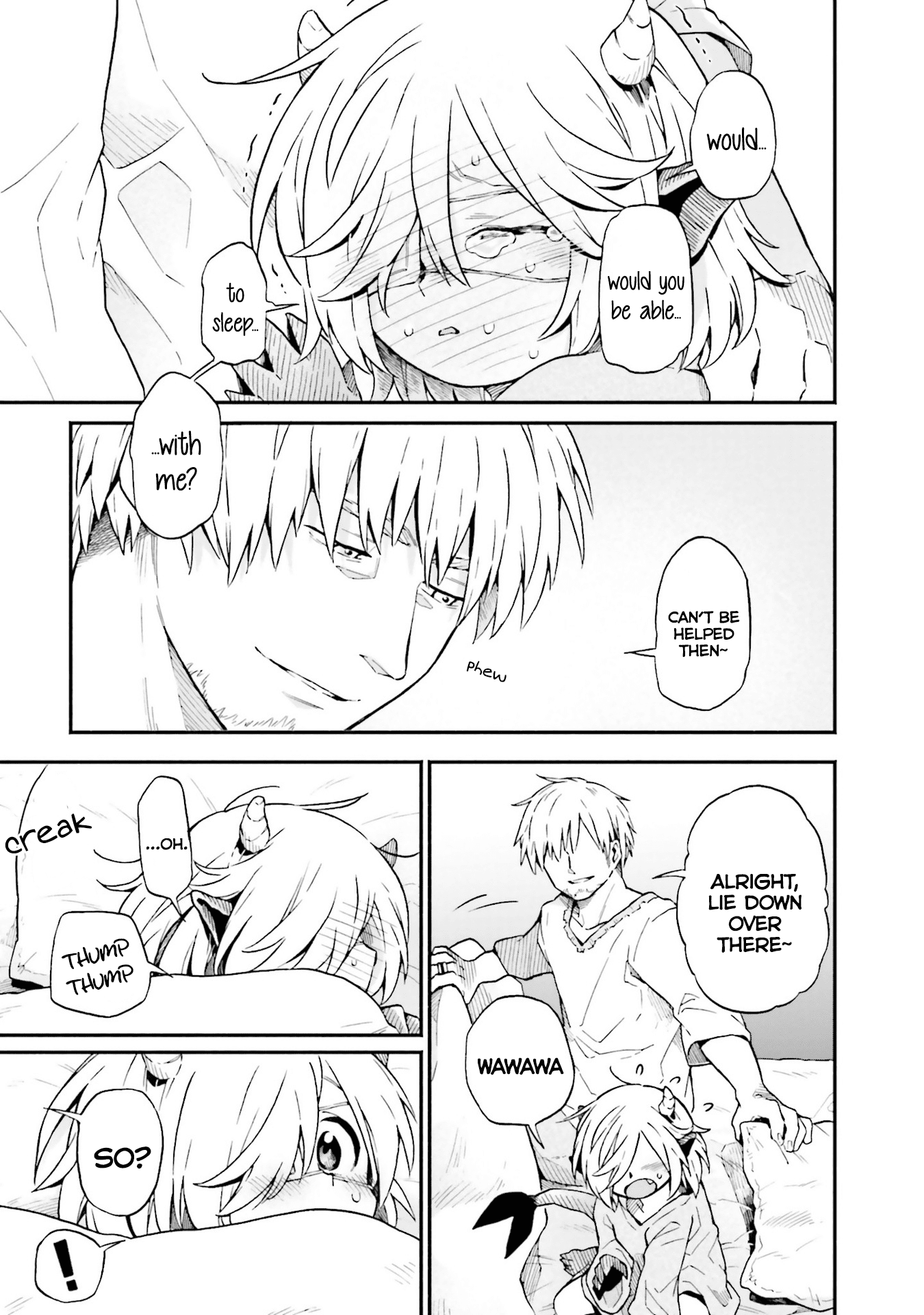Taimashi to Akuma-chan Chapter 13 page 7 - Chapter 13: Sleepover and Demon-chan