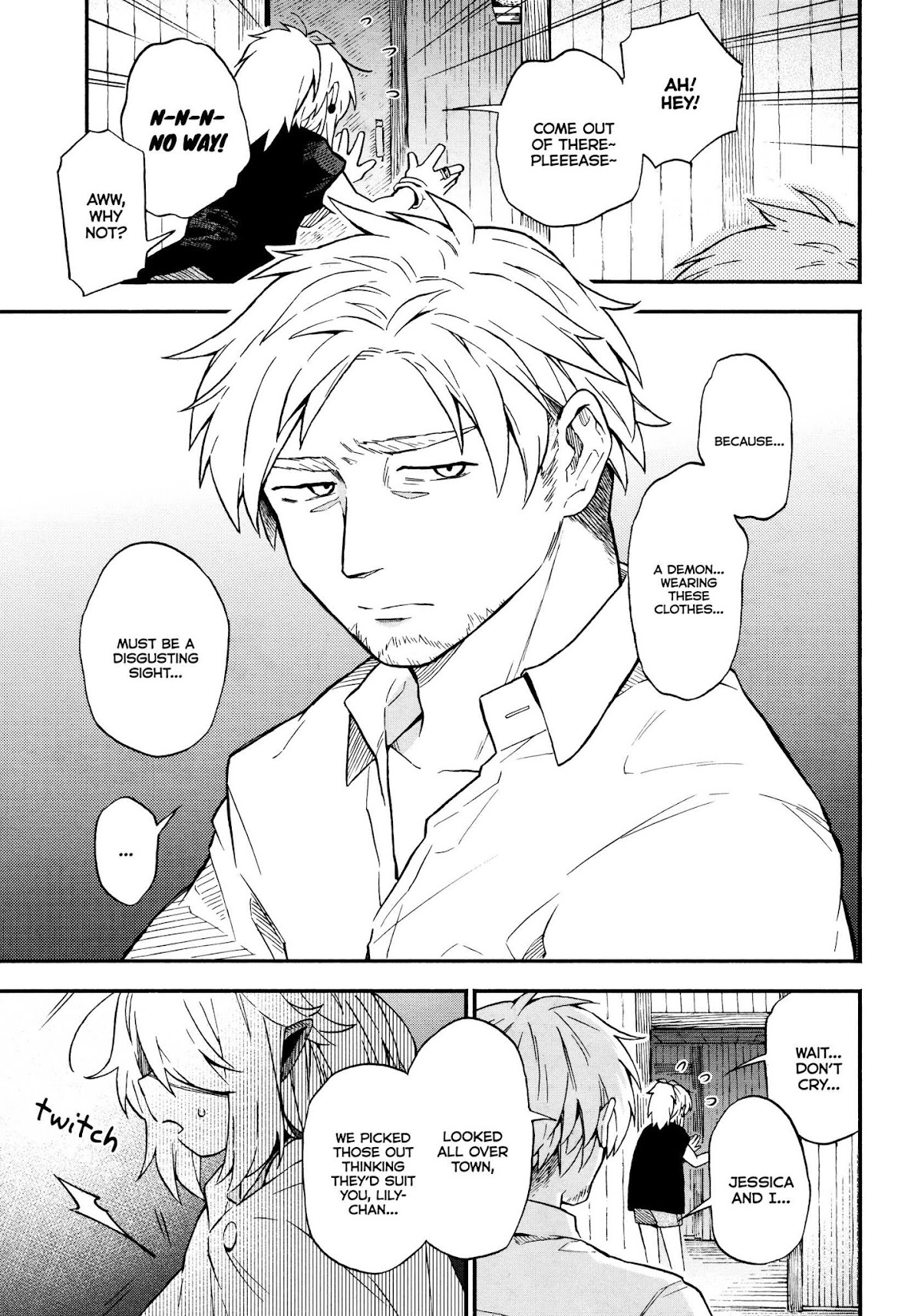 Taimashi to Akuma-chan Chapter 15 page 4 - Chapter 15: Demon-chan and a change in wardrobe.
