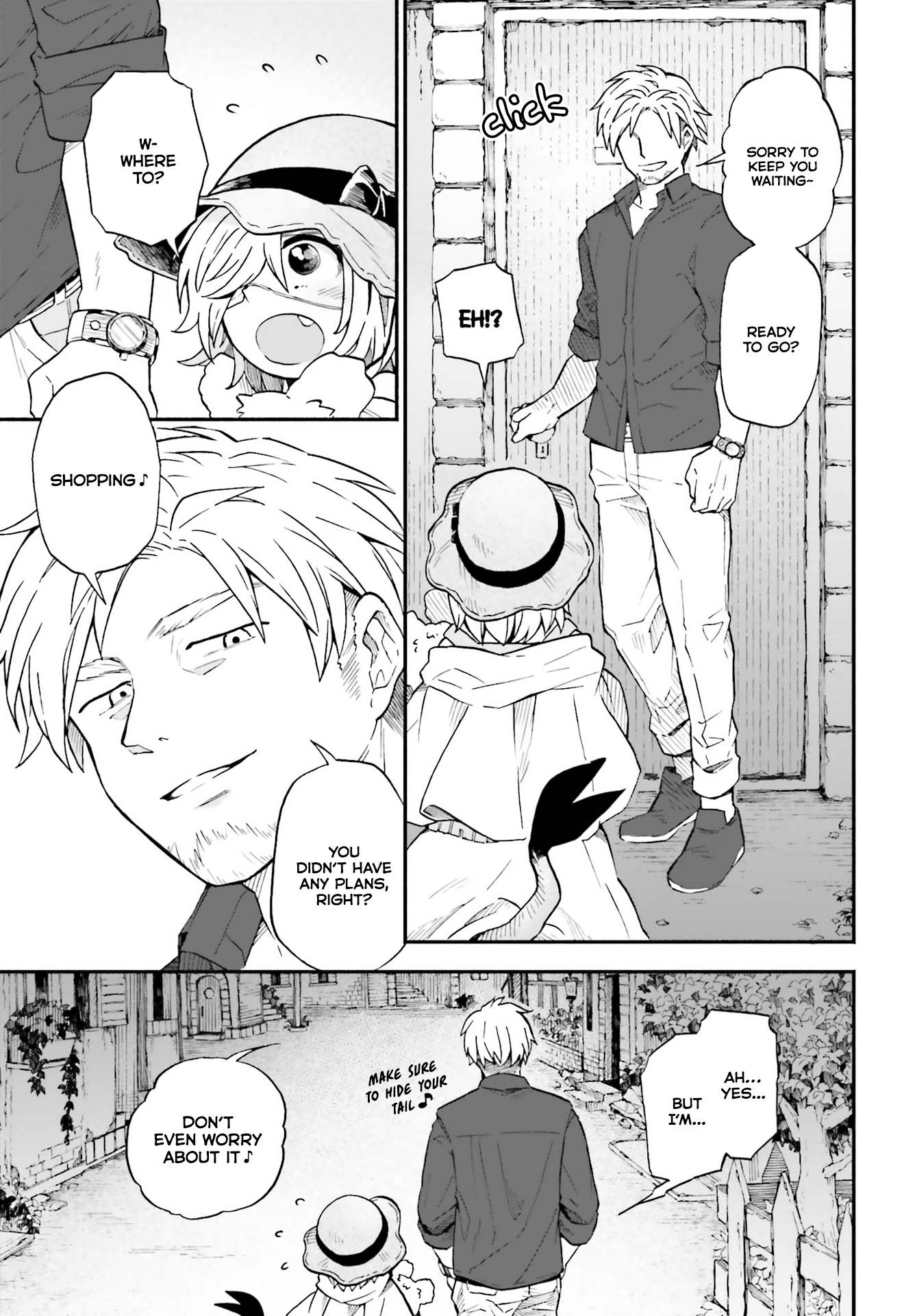 Taimashi to Akuma-chan Chapter 16 page 3 - Chapter 16: Demon-chan and the first date.