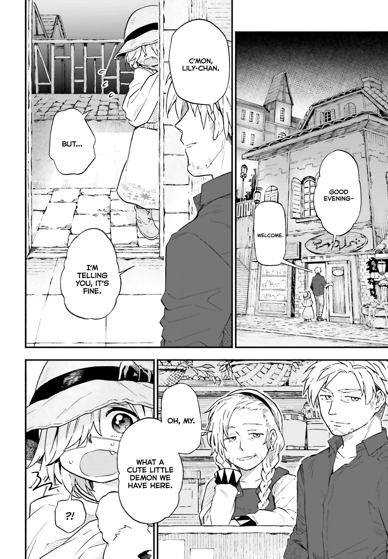Taimashi to Akuma-chan Chapter 16 page 4 - Chapter 16: Demon-chan and the first date.
