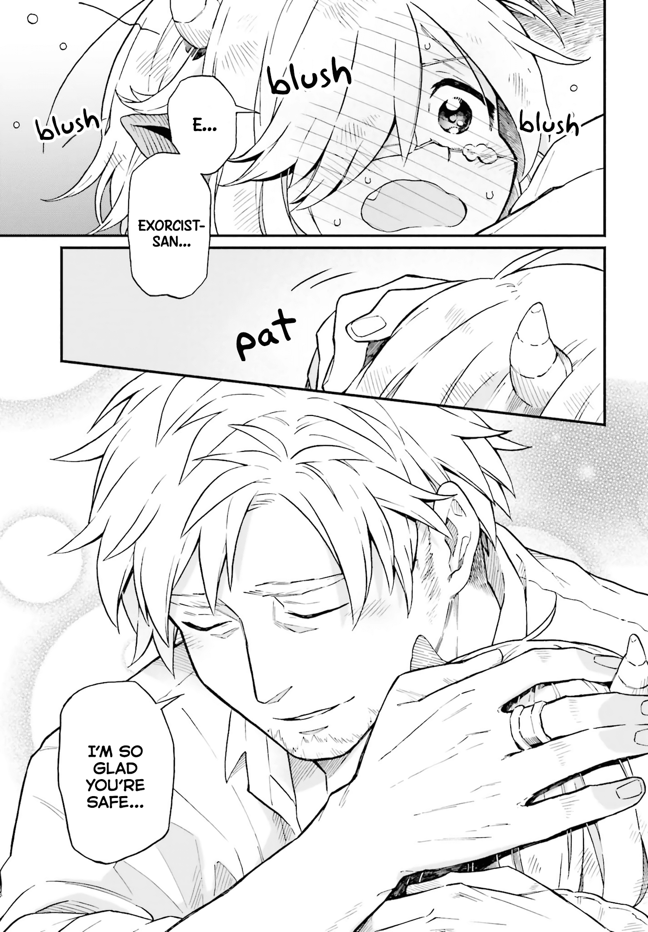 Taimashi to Akuma-chan Chapter 18 page 11 - Chapter 18: Exorcist-san and clear skies.