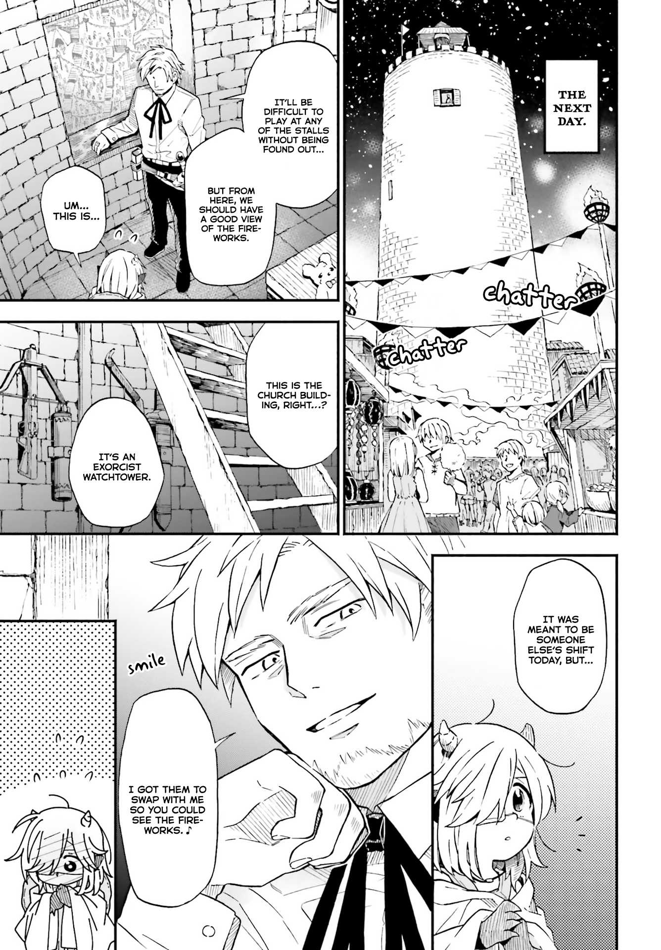 Taimashi to Akuma-chan Chapter 19 page 3 - Chapter 19: Festival and Demon-chan.