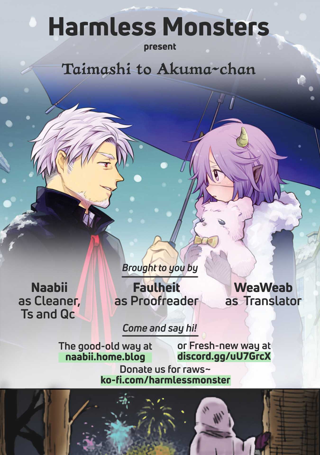 Taimashi to Akuma-chan Chapter 19 page 9 - Chapter 19: Festival and Demon-chan.