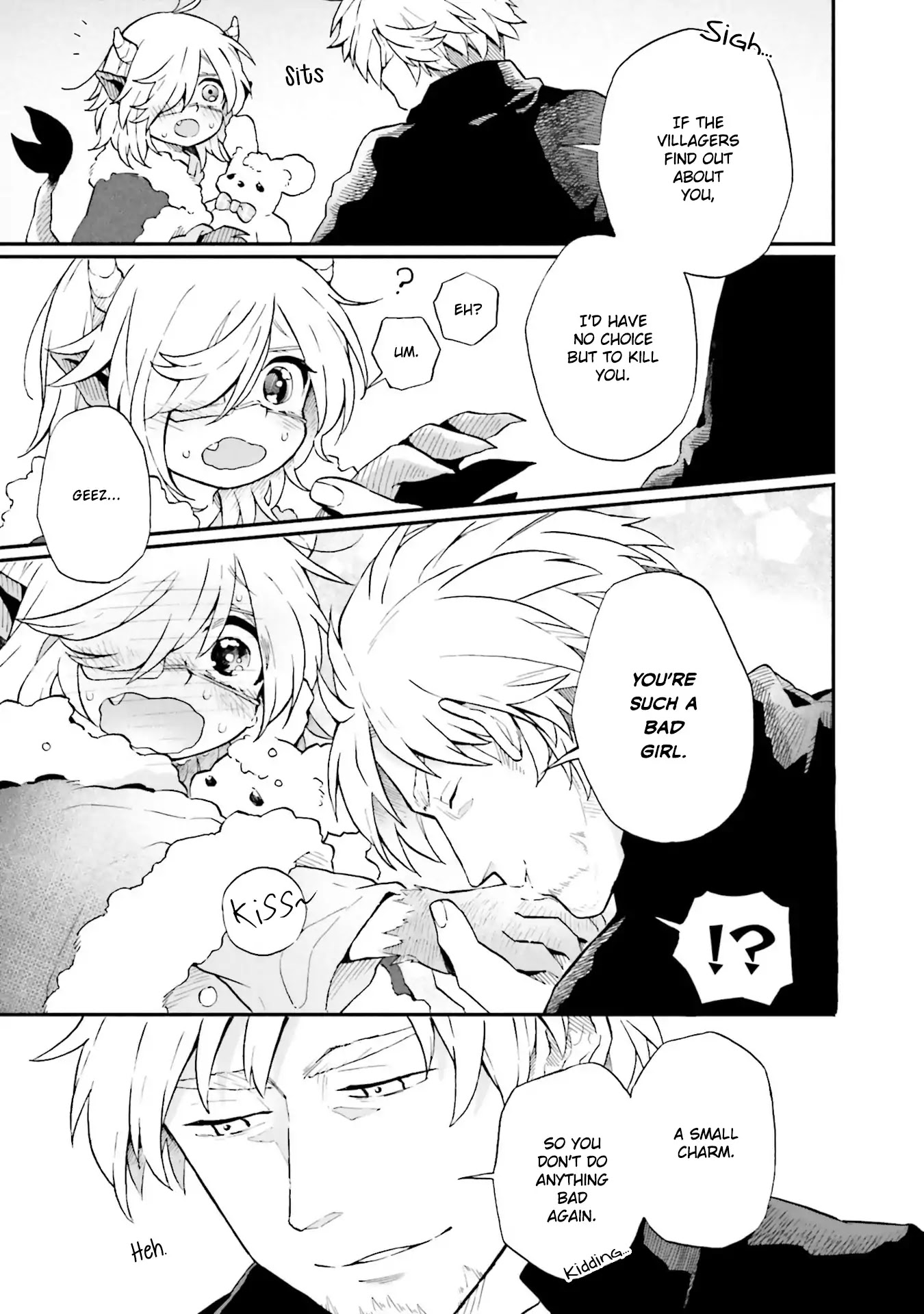 Taimashi to Akuma-chan Chapter 2 page 3 - Chapter 2: An exorcist and a demon-chan.