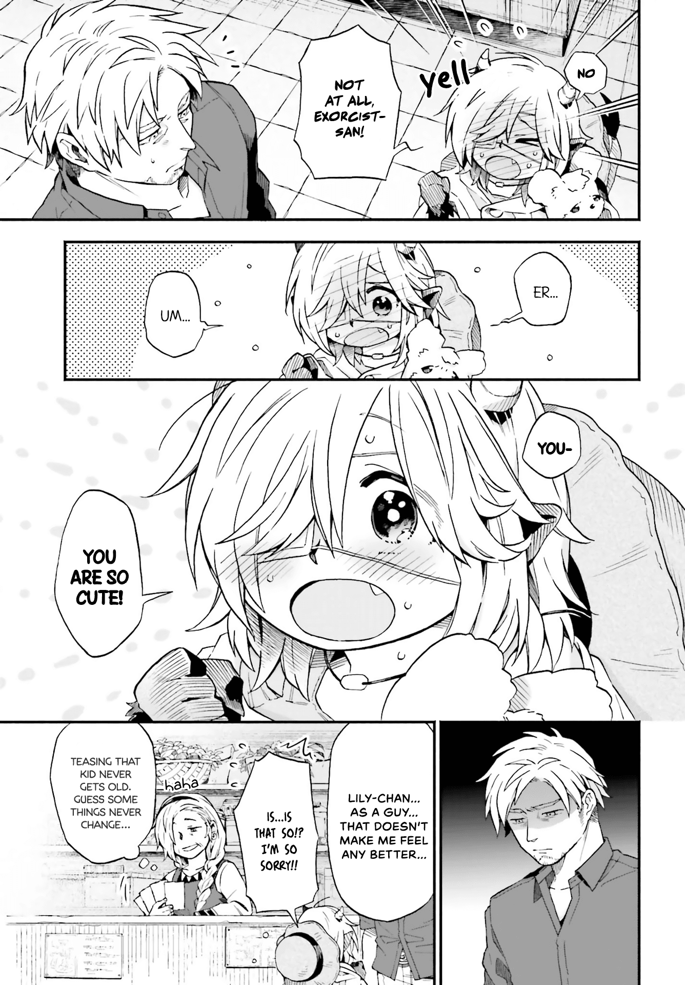 Taimashi to Akuma-chan Chapter 20 page 9 - Chapter 20: Demon-chan and Young Exorcist.