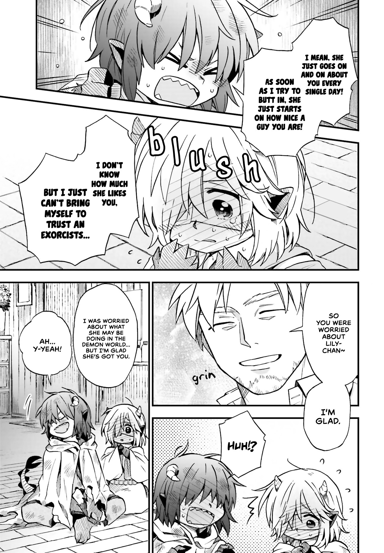 Taimashi to Akuma-chan Chapter 21 page 6 - Chapter 21: Exorcist and Demon and Demon-chan.