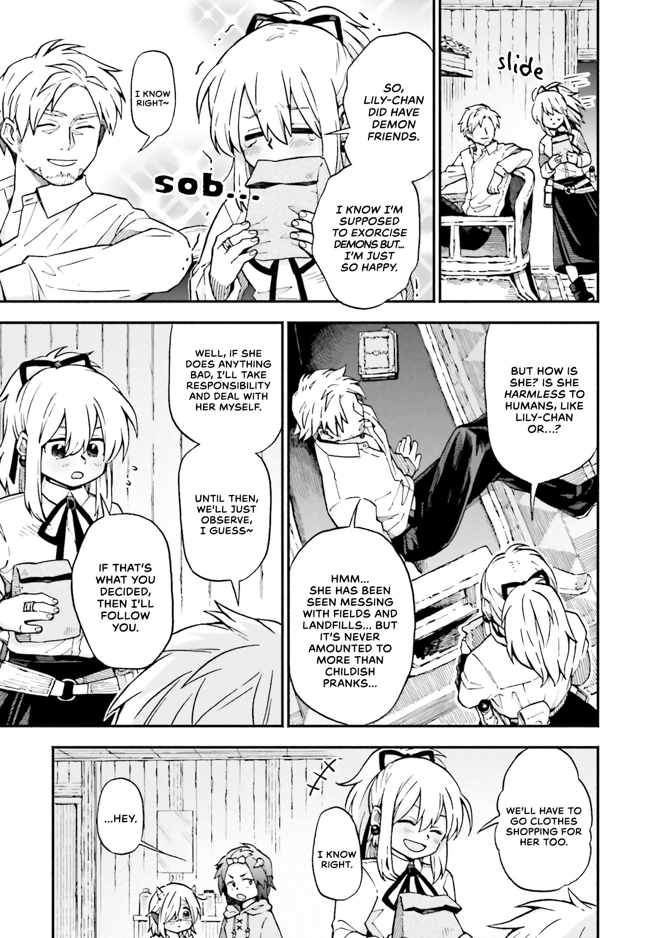 Taimashi to Akuma-chan Chapter 22 page 3 - Chapter 22: Exorcist and a Good Girl.