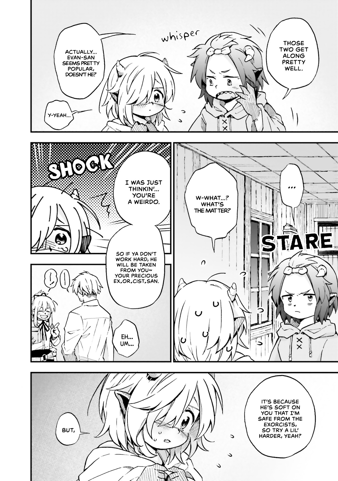 Taimashi to Akuma-chan Chapter 22 page 4 - Chapter 22: Exorcist and a Good Girl.