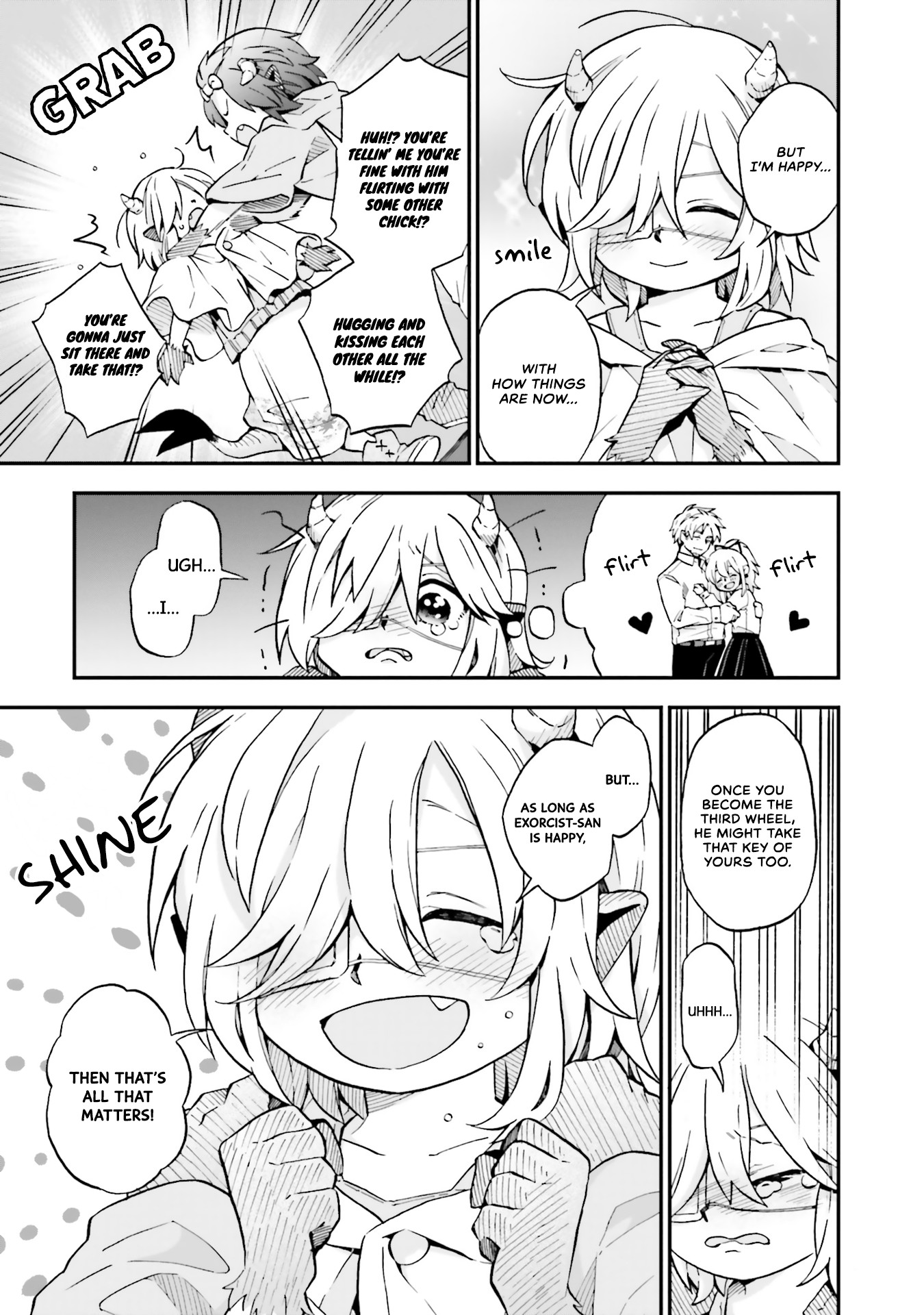 Taimashi to Akuma-chan Chapter 22 page 5 - Chapter 22: Exorcist and a Good Girl.