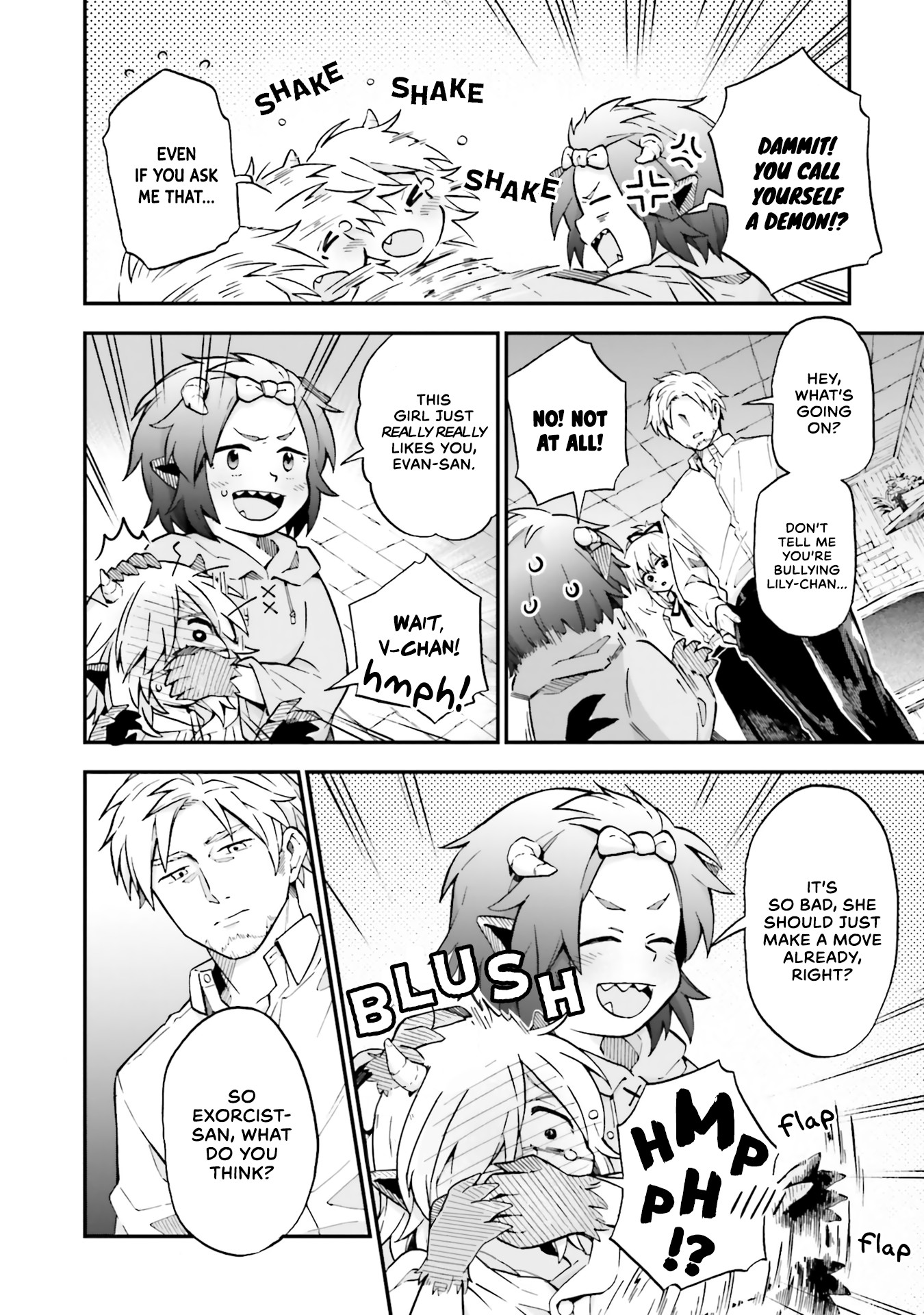 Taimashi to Akuma-chan Chapter 22 page 6 - Chapter 22: Exorcist and a Good Girl.