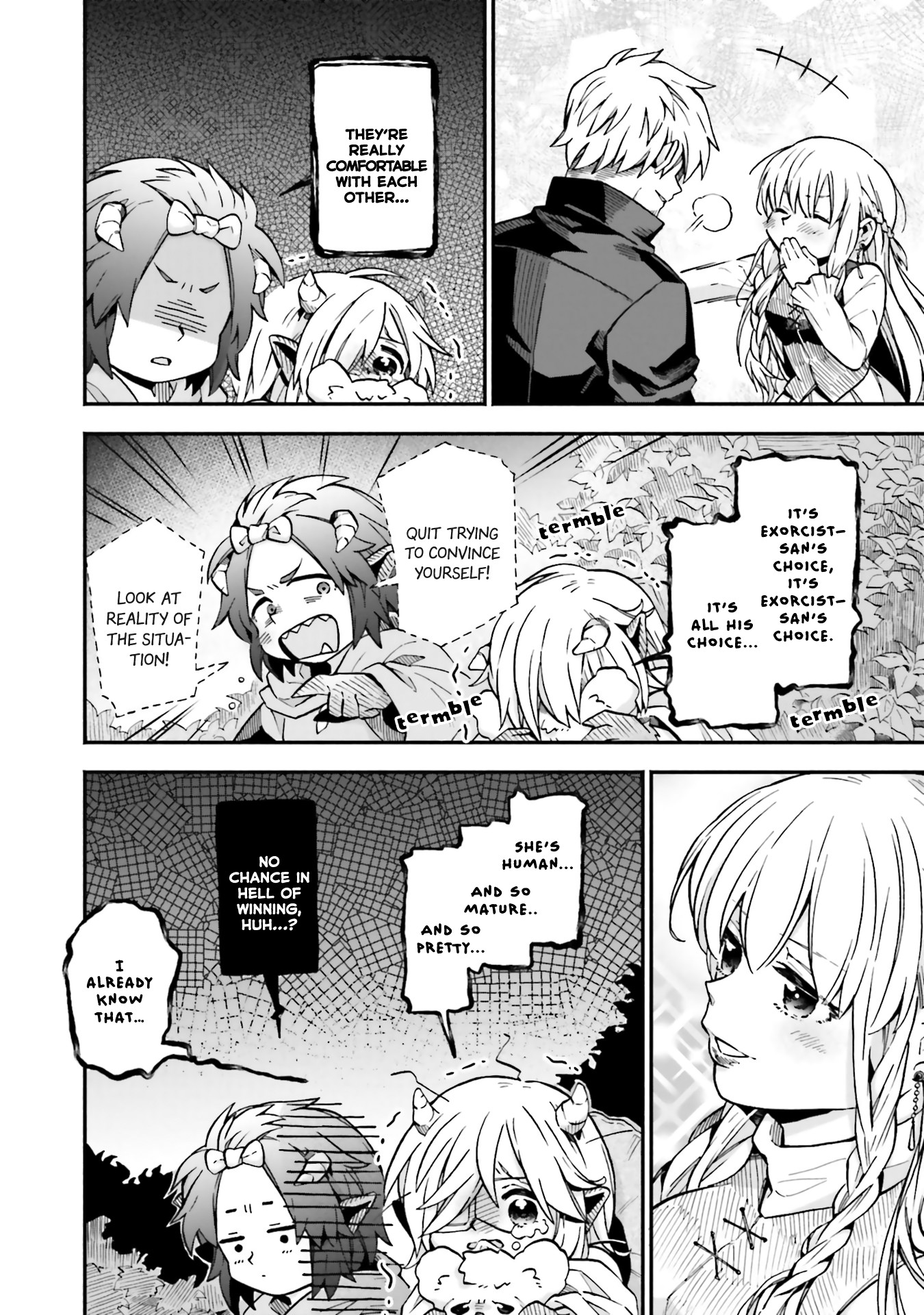 Taimashi to Akuma-chan Chapter 24 page 4 - Chapter 24: Exorcist-san and pretty woman.