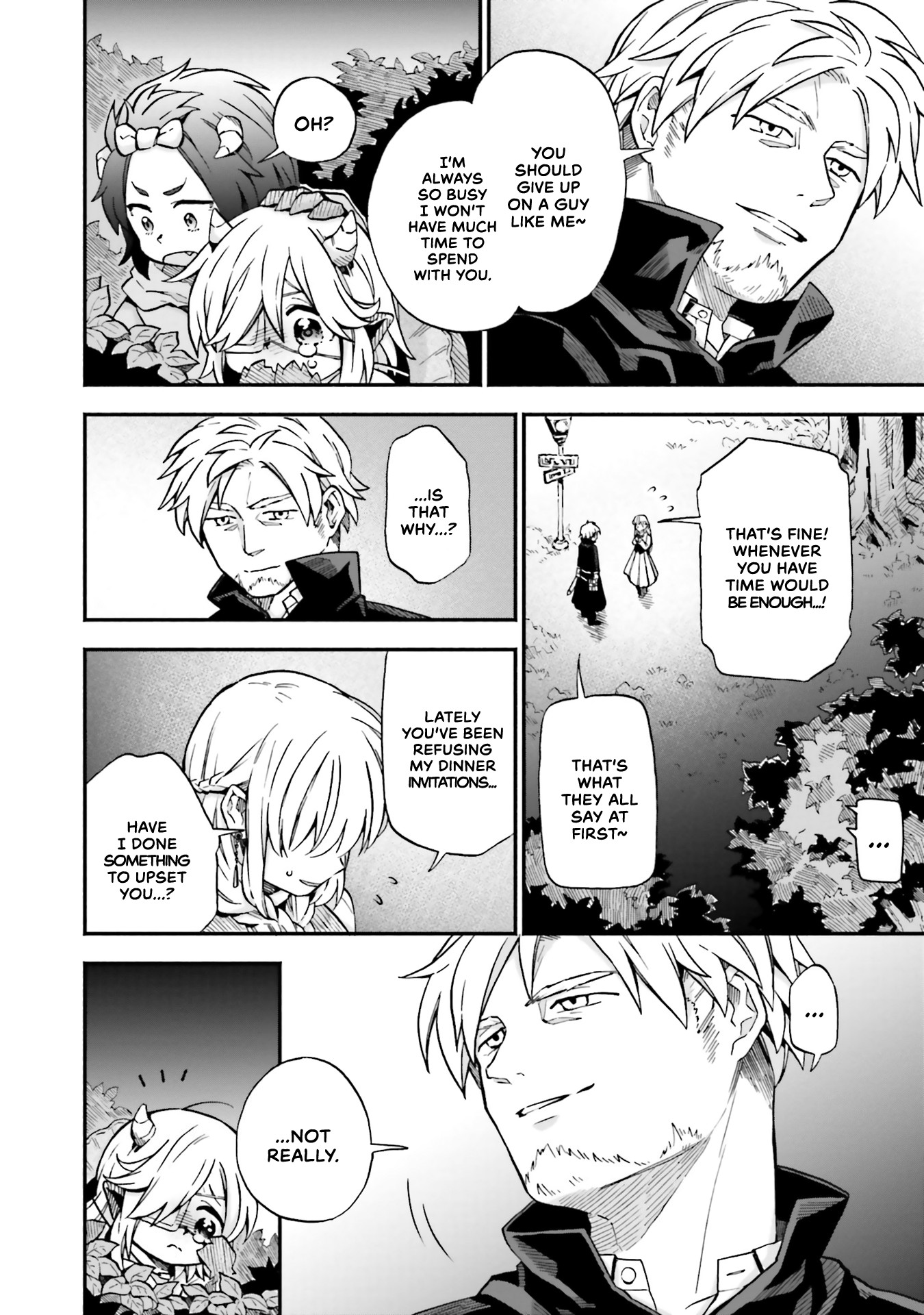Taimashi to Akuma-chan Chapter 24 page 6 - Chapter 24: Exorcist-san and pretty woman.
