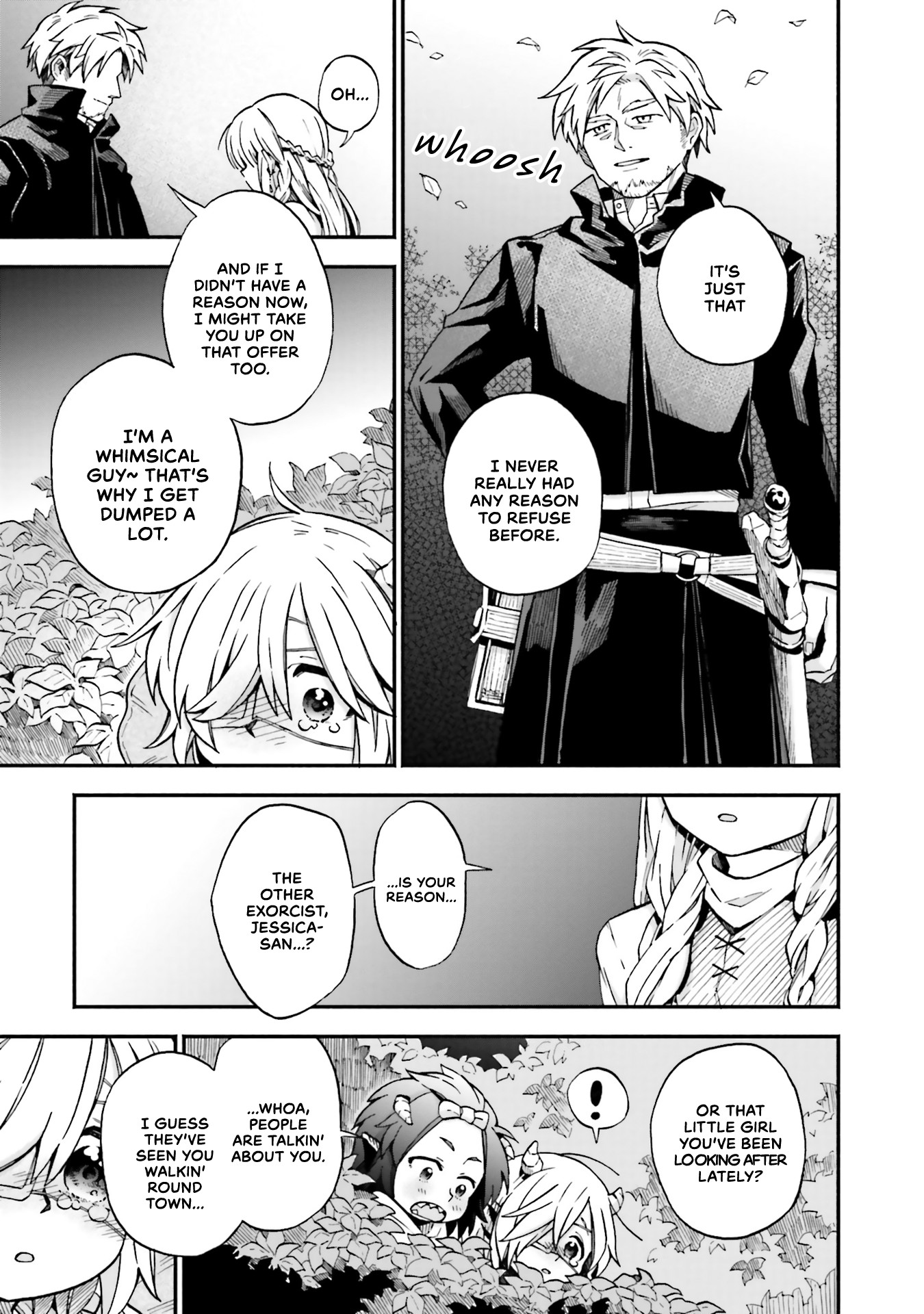 Taimashi to Akuma-chan Chapter 24 page 7 - Chapter 24: Exorcist-san and pretty woman.