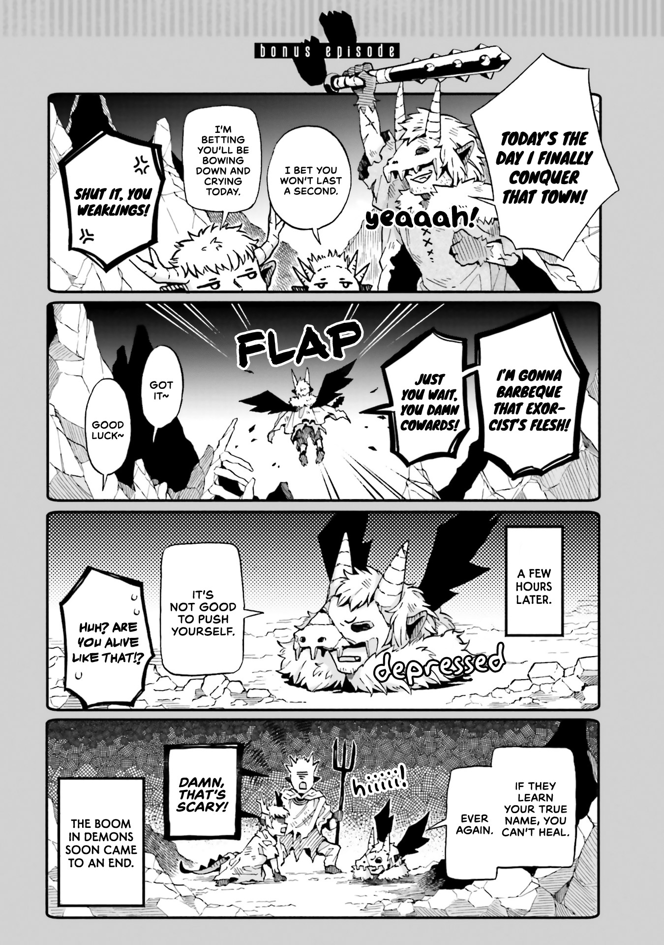 Taimashi to Akuma-chan Chapter 25 page 10 - Chapter 25: Demon-chan and sleeping Exorcist.