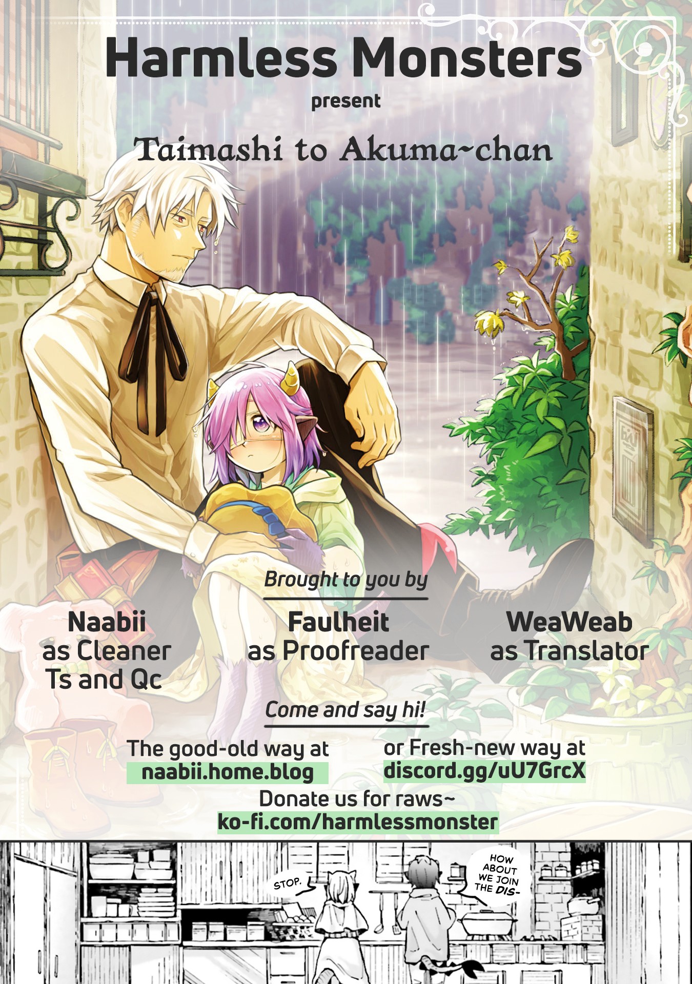 Taimashi to Akuma-chan Chapter 25 page 11 - Chapter 25: Demon-chan and sleeping Exorcist.