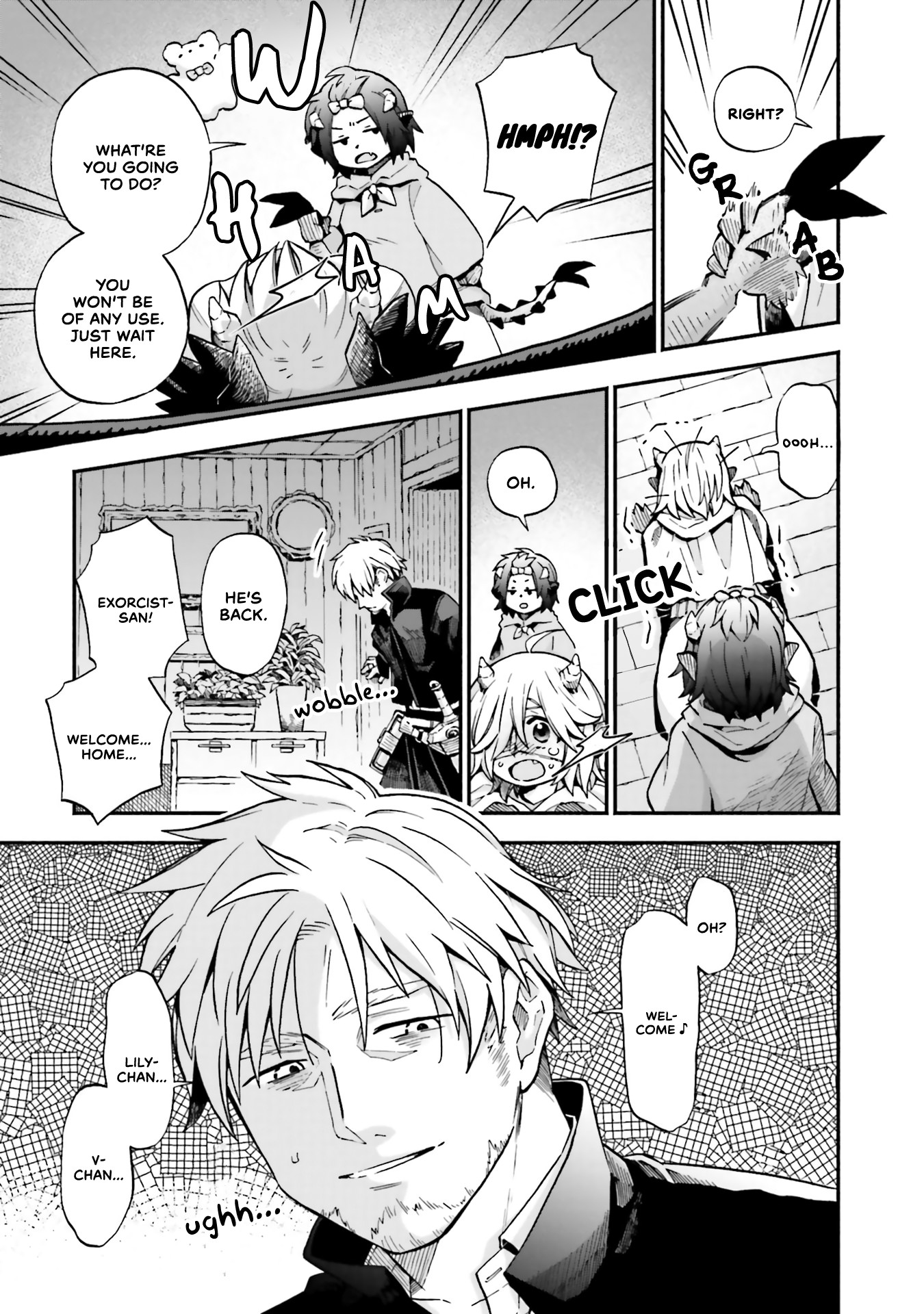 Taimashi to Akuma-chan Chapter 25 page 2 - Chapter 25: Demon-chan and sleeping Exorcist.
