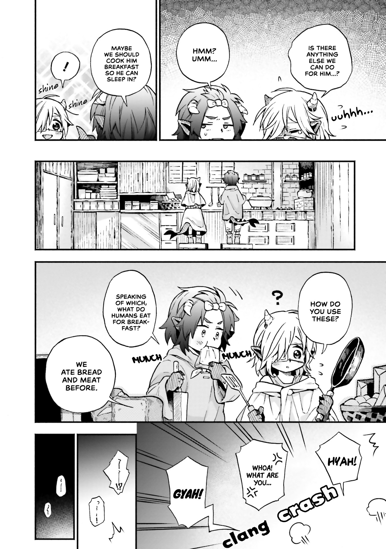 Taimashi to Akuma-chan Chapter 25 page 5 - Chapter 25: Demon-chan and sleeping Exorcist.