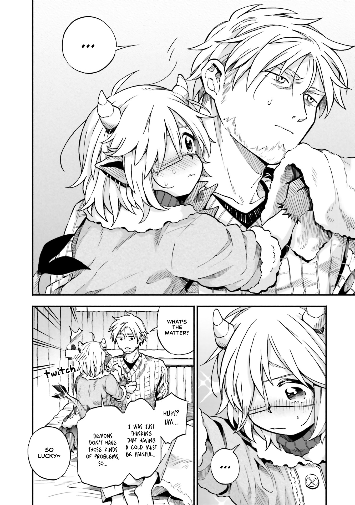 Taimashi to Akuma-chan Chapter 26.5 page 3 - Chapter 26.5: Demon-chan and a Sick Person, Part 2