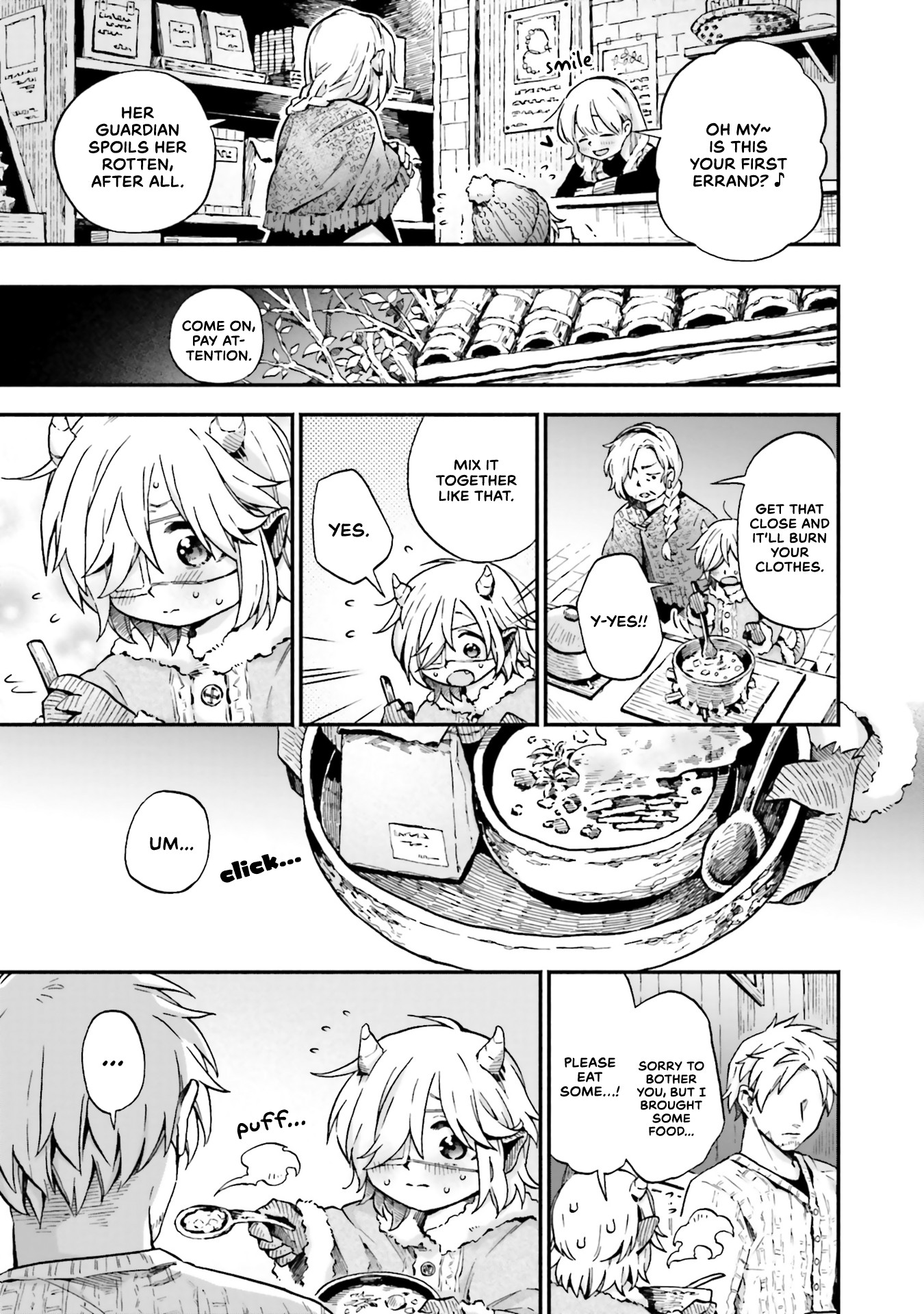 Taimashi to Akuma-chan Chapter 26 page 6 - Chapter 26: Demon-chan and a sick person.