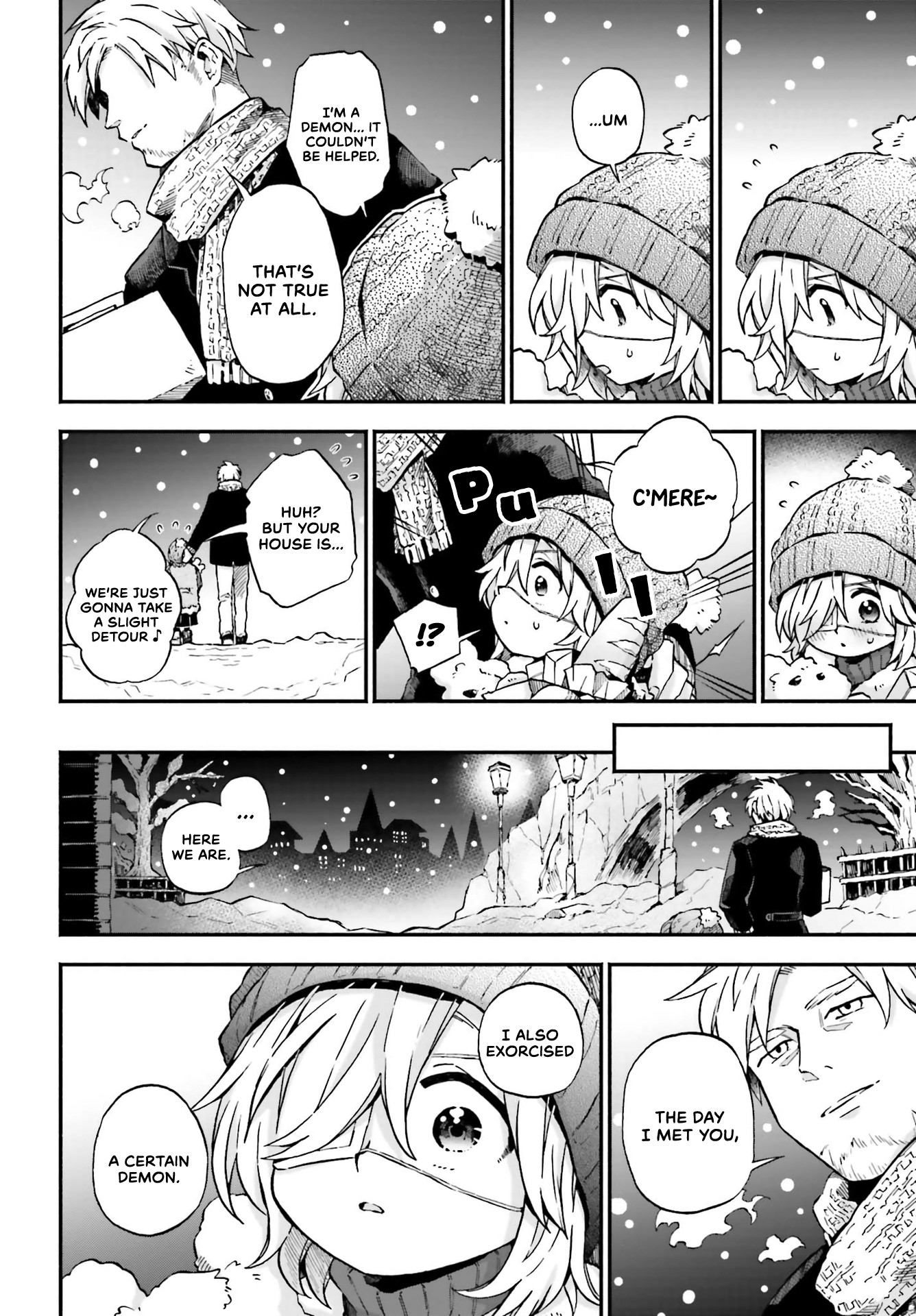 Taimashi to Akuma-chan Chapter 27 page 3 - Chapter 27: Exorcist and Christmas Eve