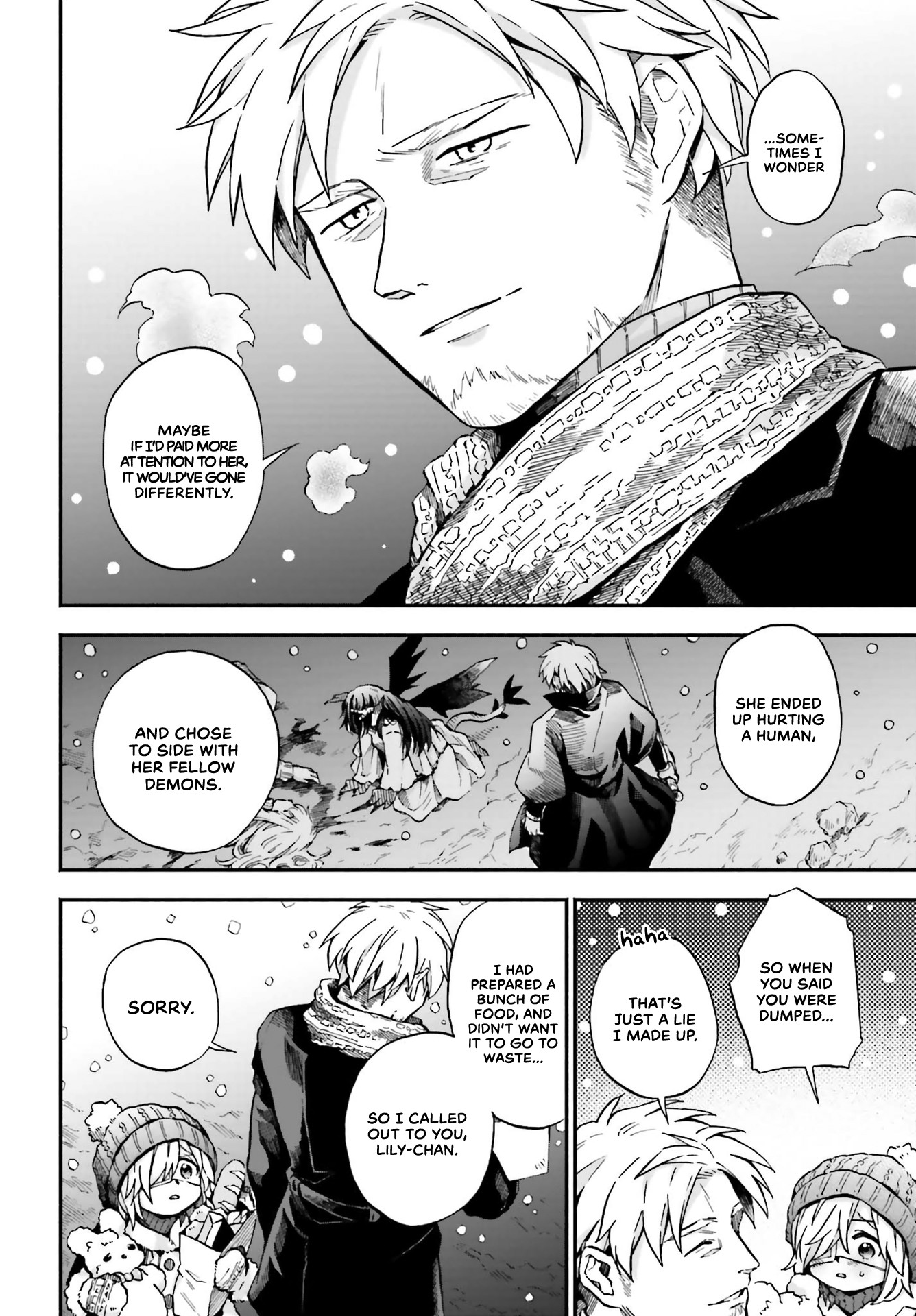 Taimashi to Akuma-chan Chapter 27 page 5 - Chapter 27: Exorcist and Christmas Eve