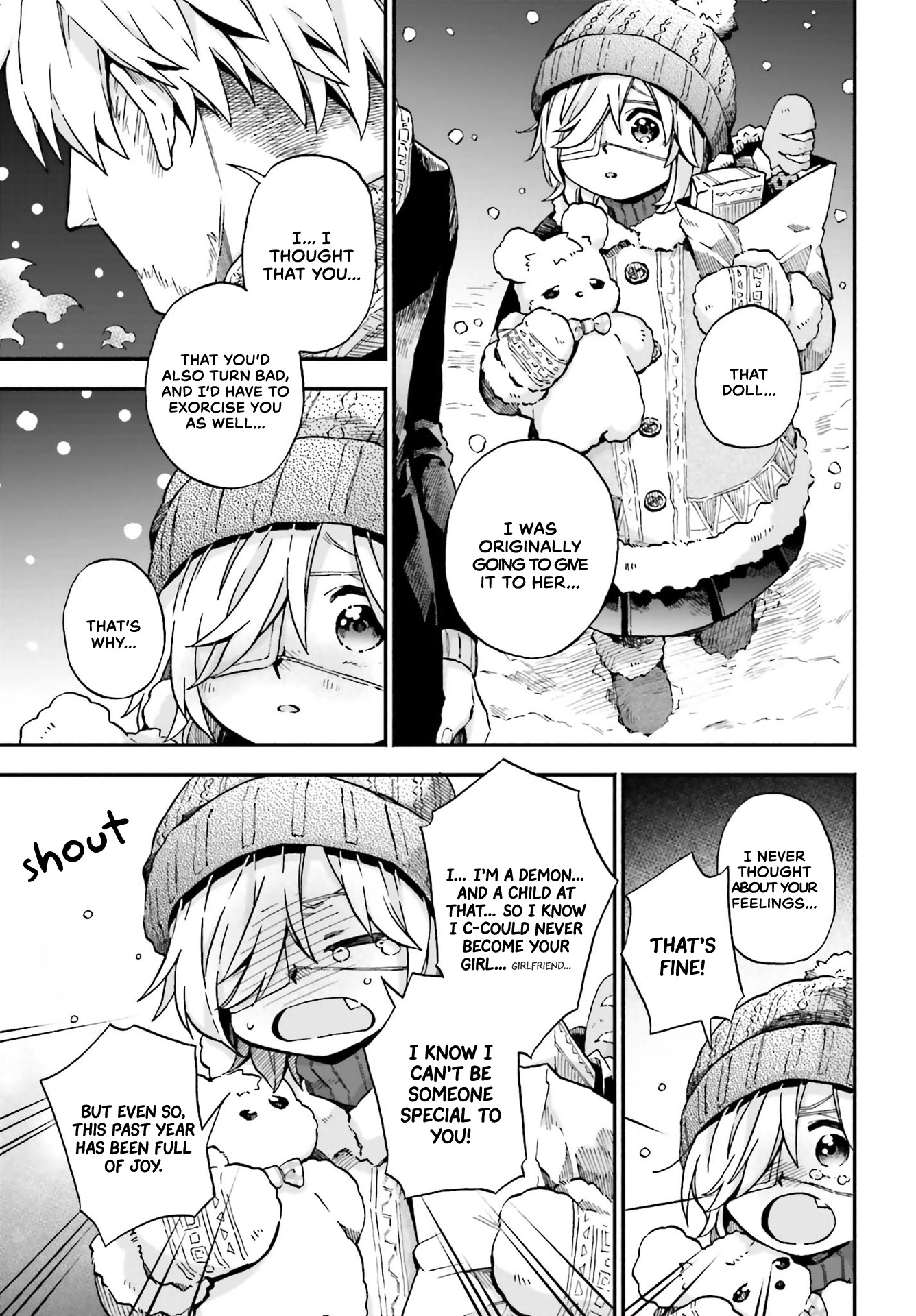 Taimashi to Akuma-chan Chapter 27 page 6 - Chapter 27: Exorcist and Christmas Eve