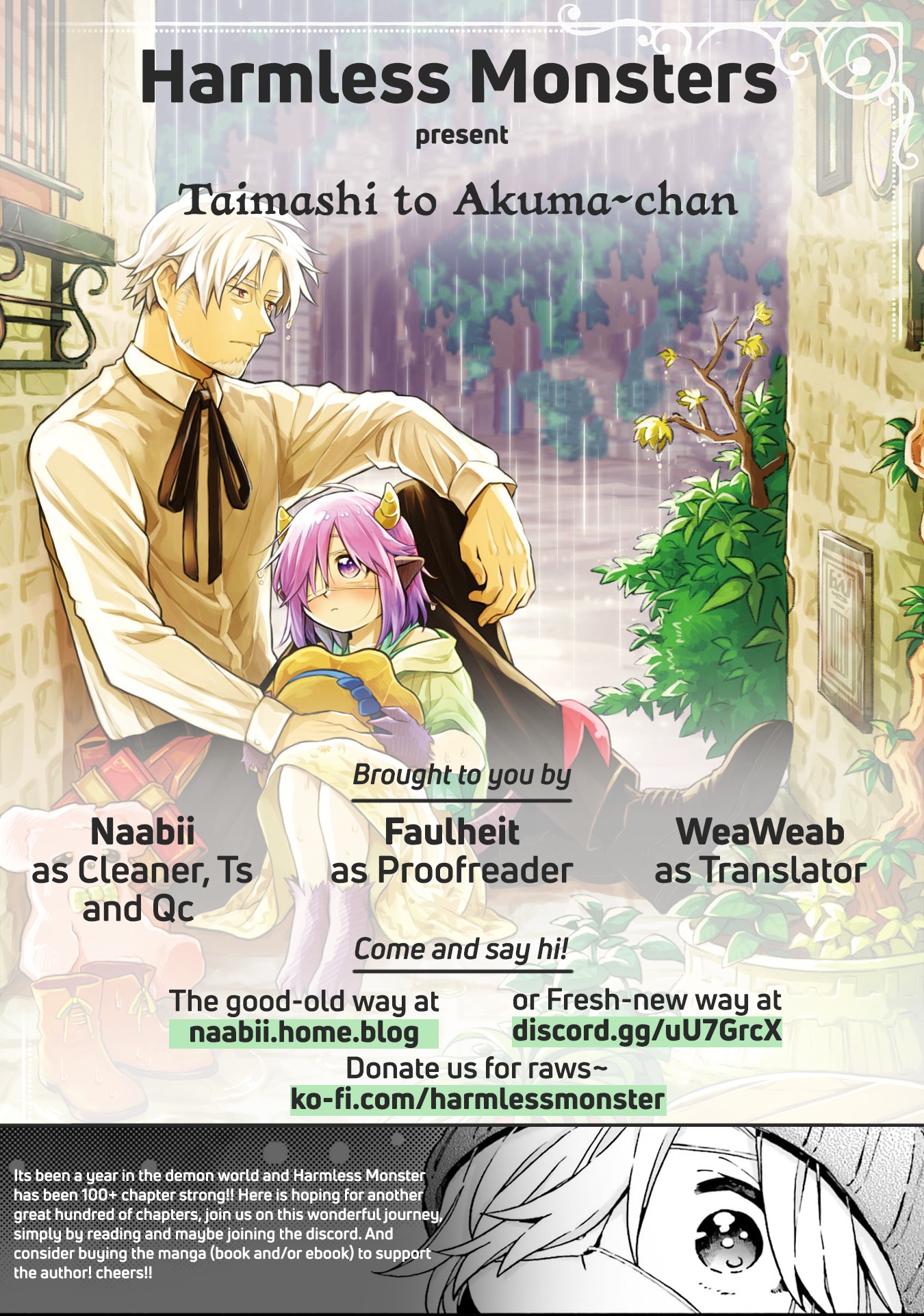 Taimashi to Akuma-chan Chapter 27 page 9 - Chapter 27: Exorcist and Christmas Eve