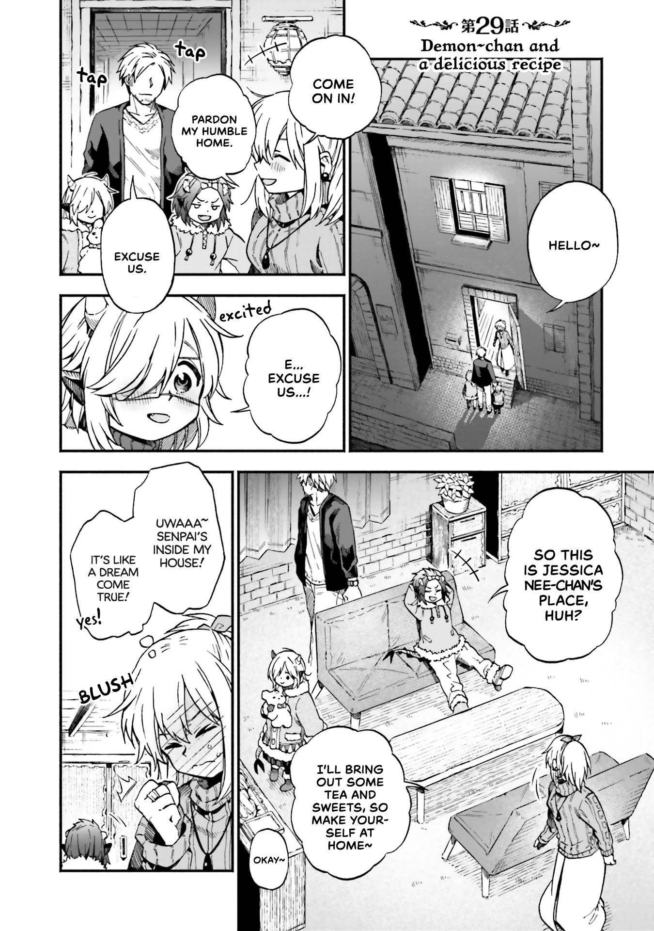 Taimashi to Akuma-chan Chapter 29 page 1 - Chapter 29: Demon-chan and a delicious recipe